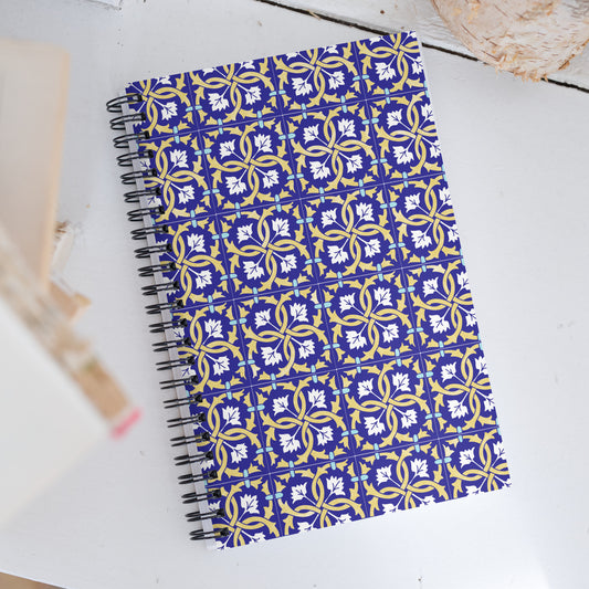 Caderno espiral A5 “Azulejos de Leiria”