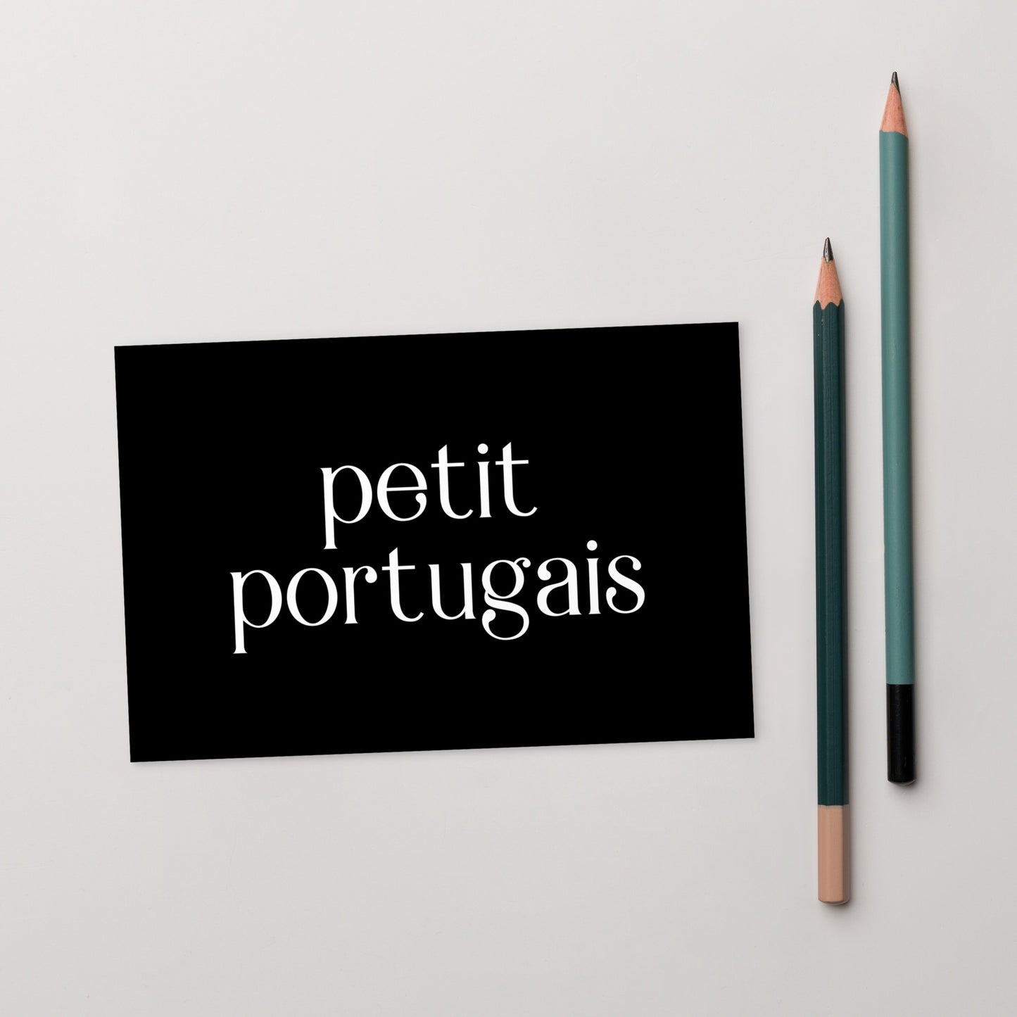 Postal “Pequeno Português”