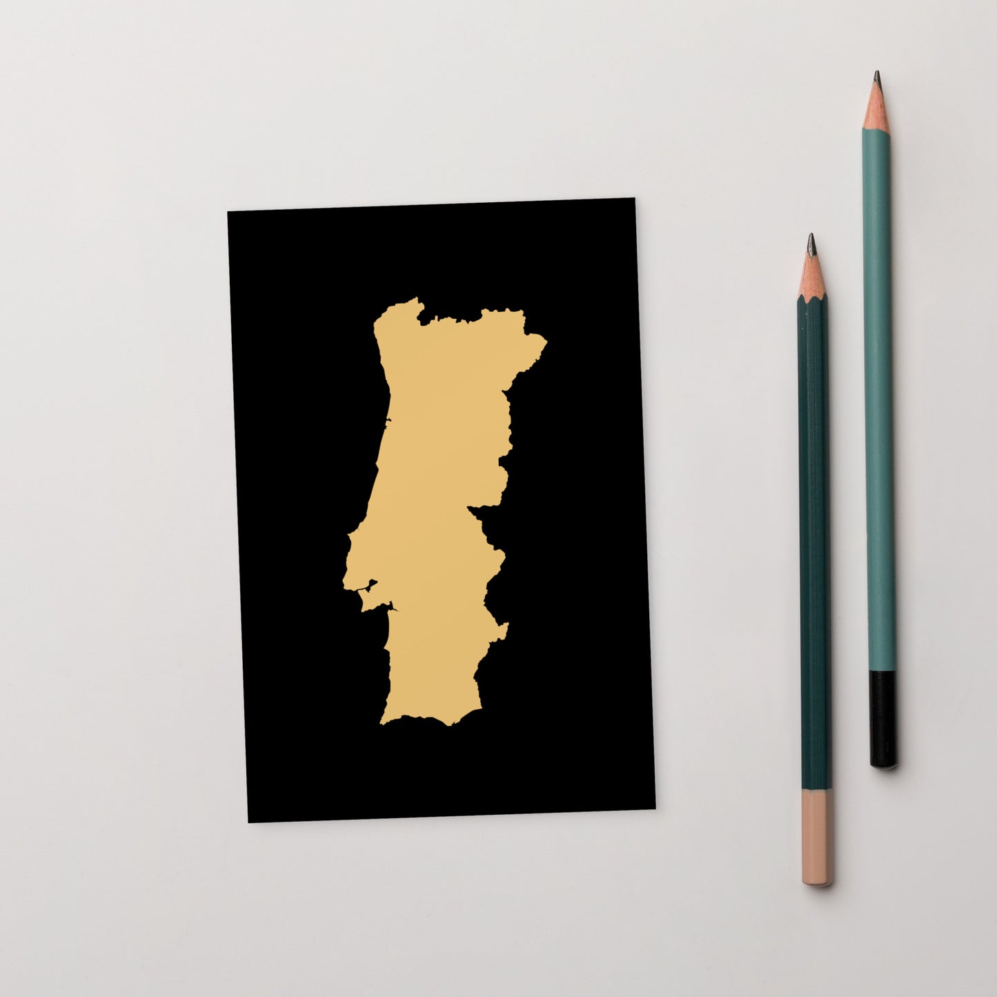 Postal “Mapa de Portugal”