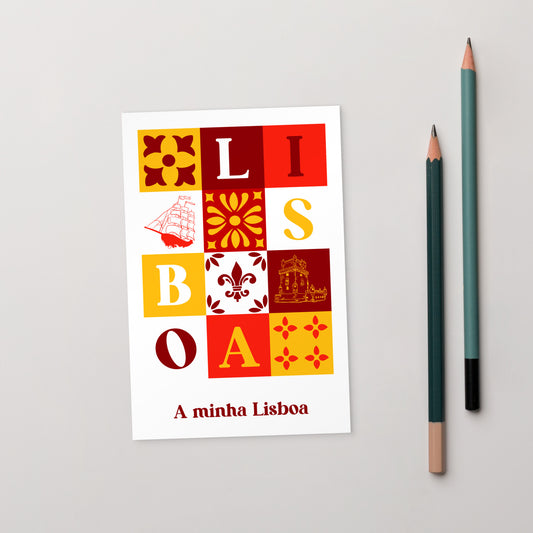 Postal “A minha Lisboa”