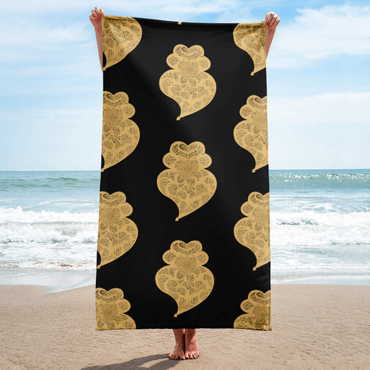 Serviette de plage « Coeur de Viana »