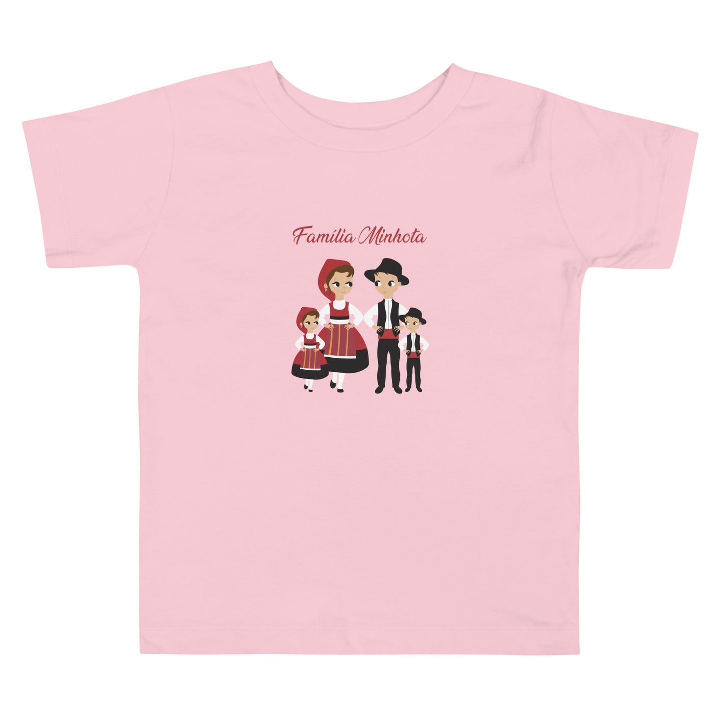 T-shirt infantil “Família Minhota” personalizável