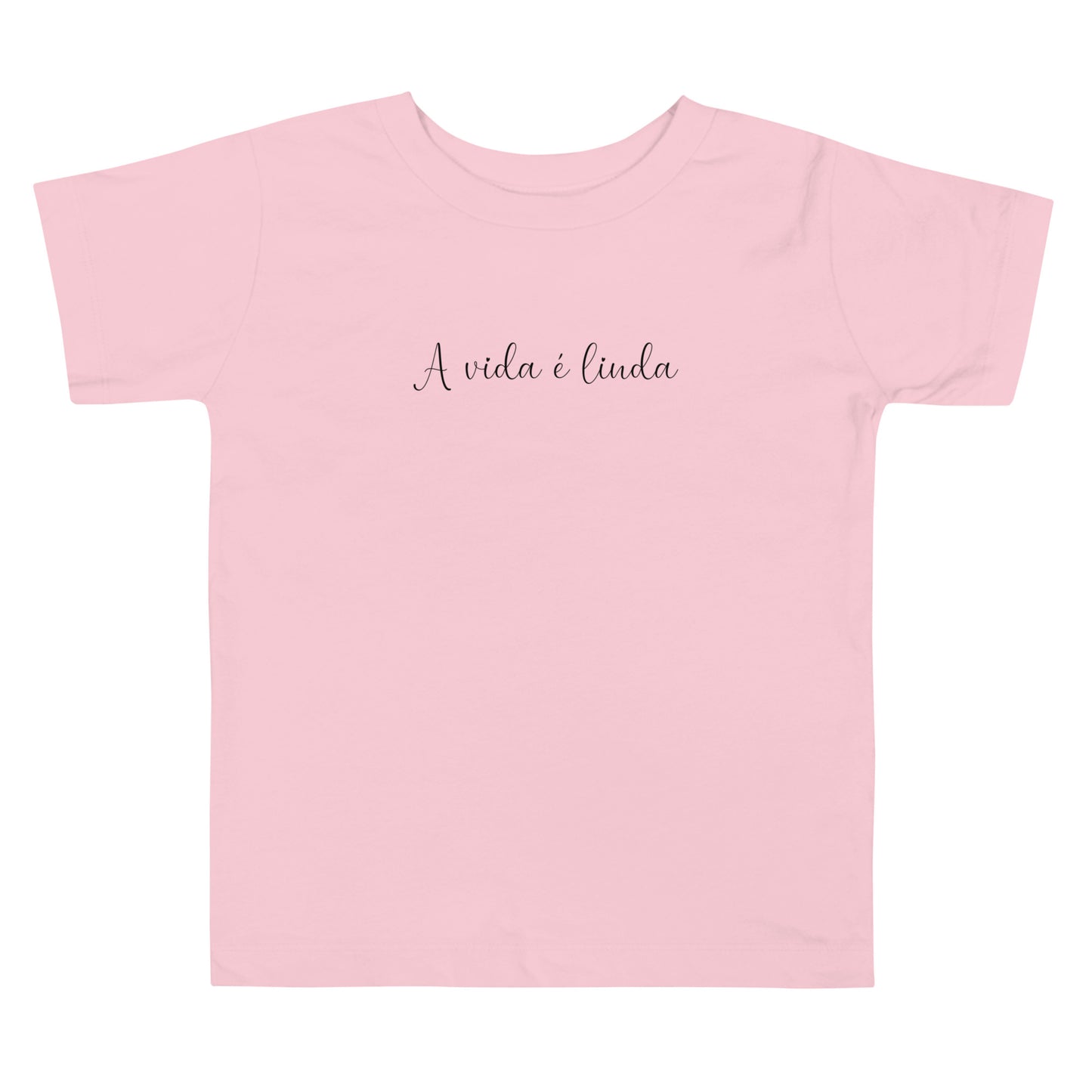 T-shirt infantil “A vida é linda”