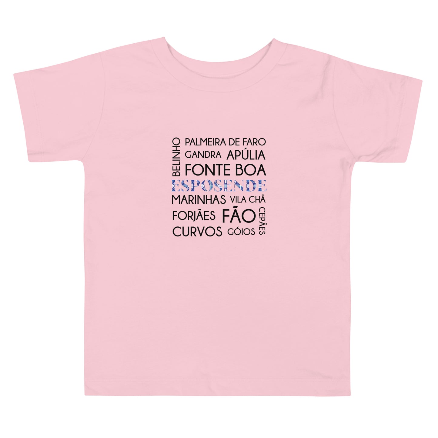 T-shirt infantil “Esposende e freguesias”