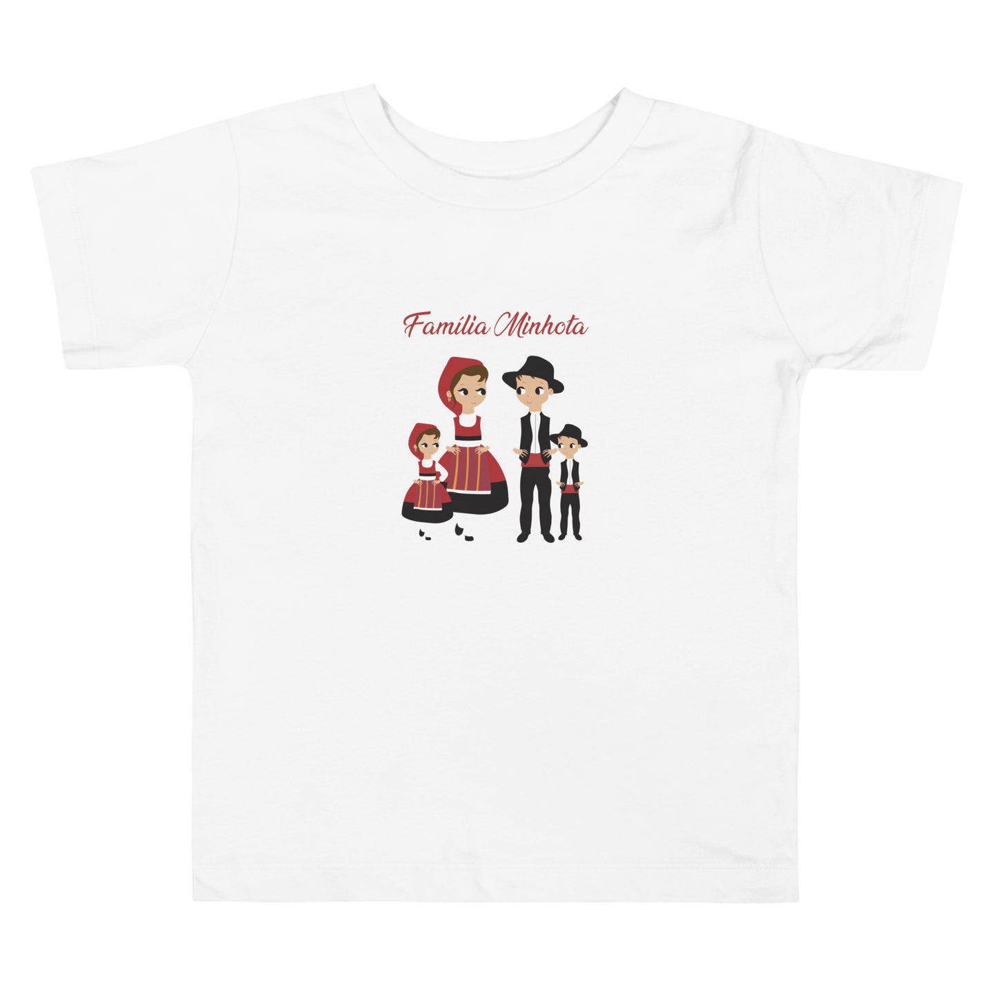 T-shirt infantil “Família Minhota” personalizável