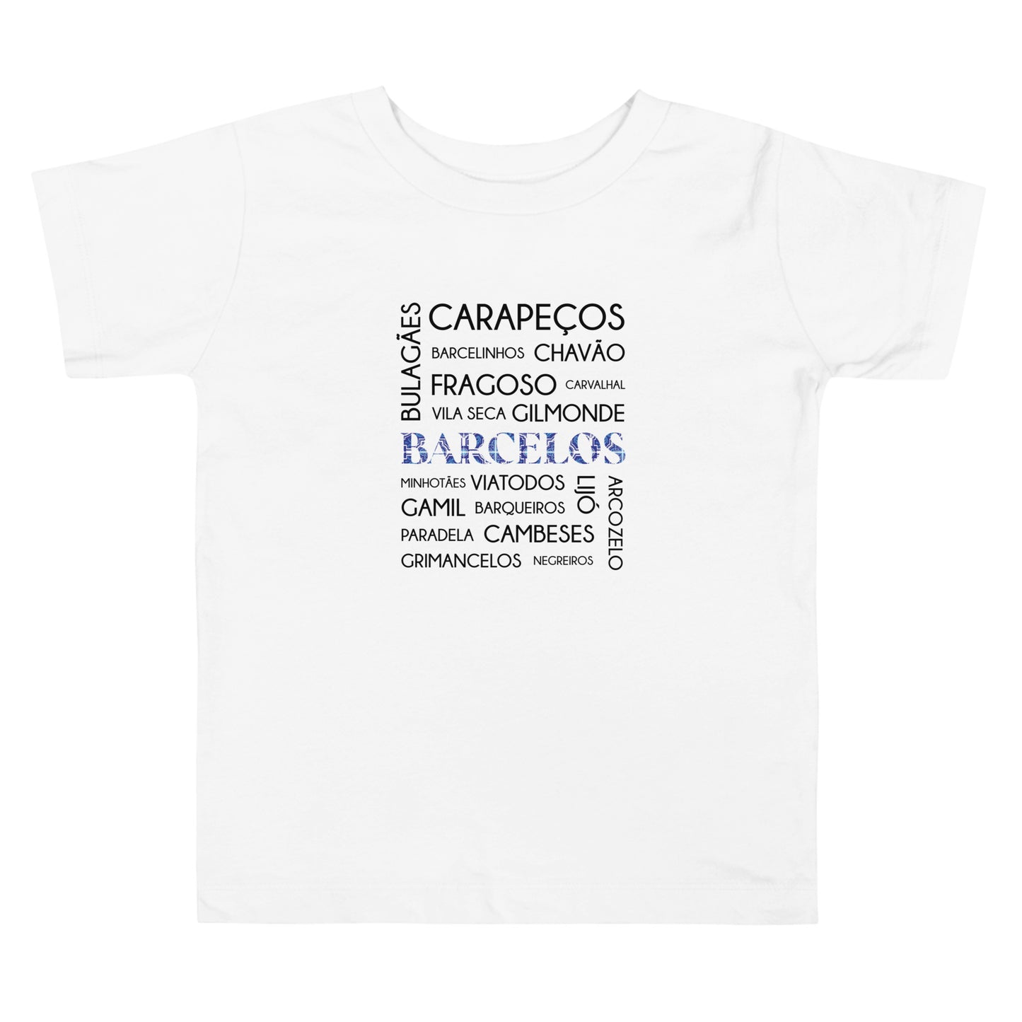 T-shirt infantil “Barcelos e freguesias”