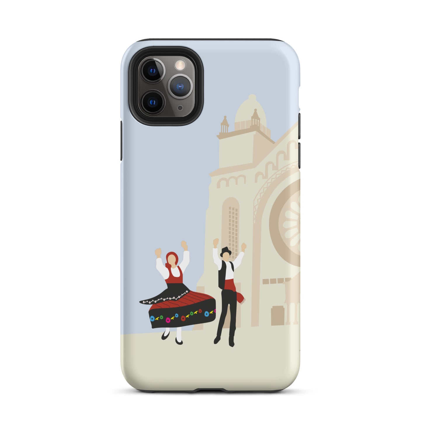 Capa dura para iPhone com dupla proteção "Minhotos"