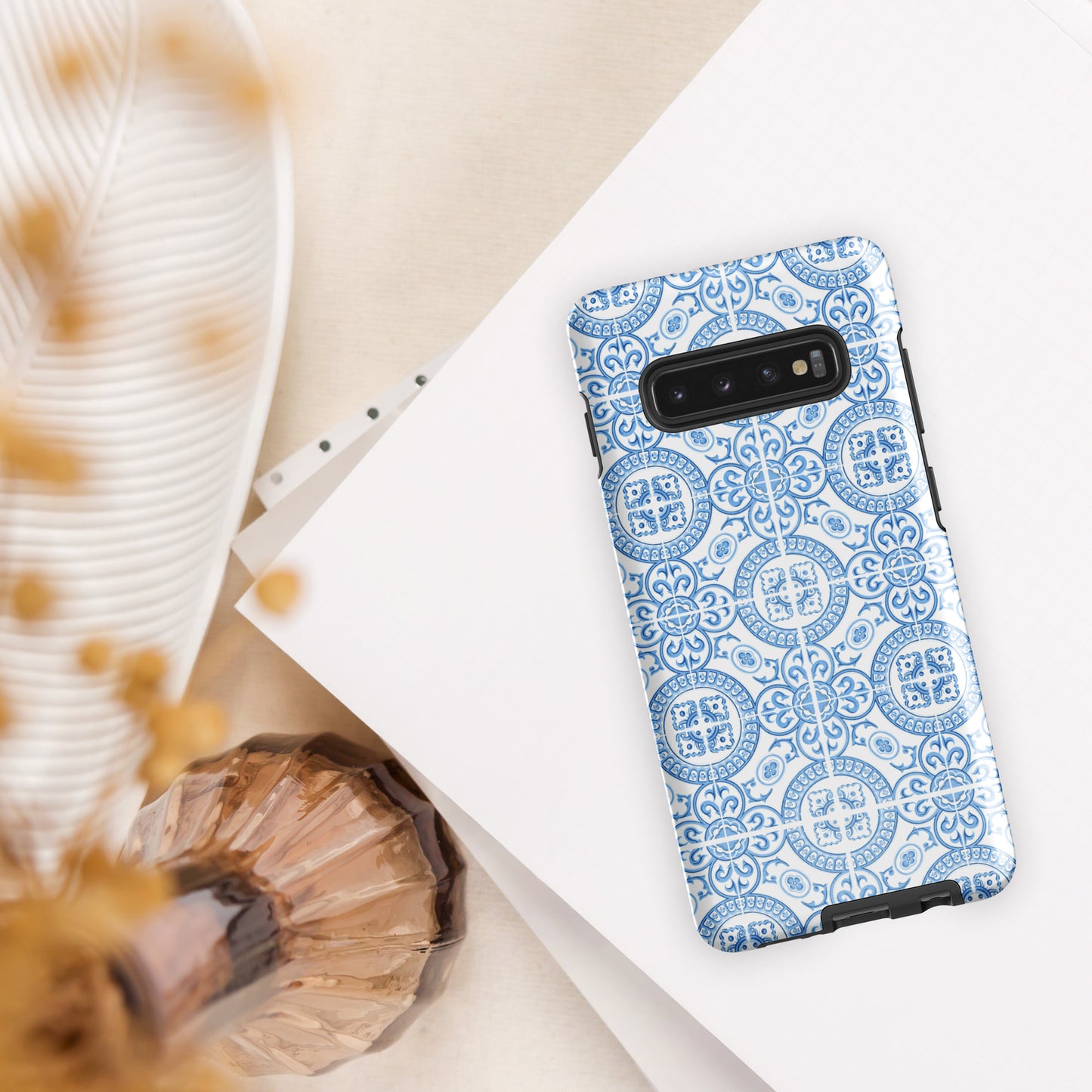 Coque Samsung rigide double protection « Azulejos de Figueira da Foz »