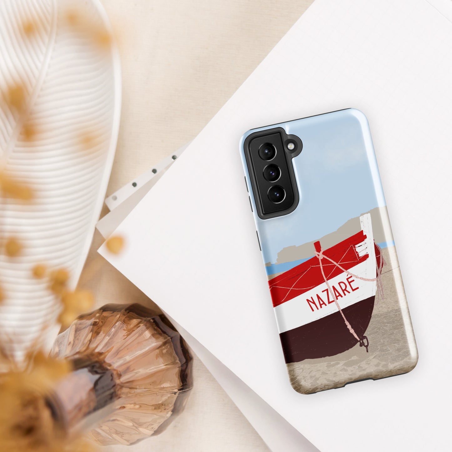 Coque Samsung rigide double protection "Nazaré"