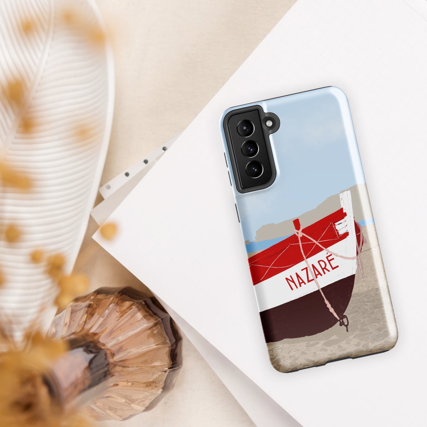 Coque Samsung rigide double protection "Nazaré"