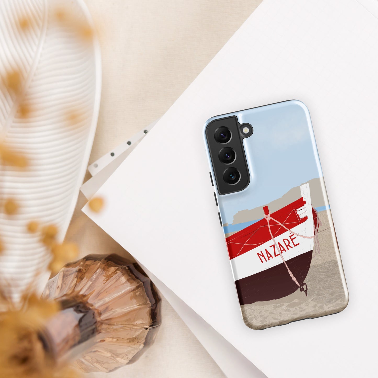 Coque Samsung rigide double protection "Nazaré"