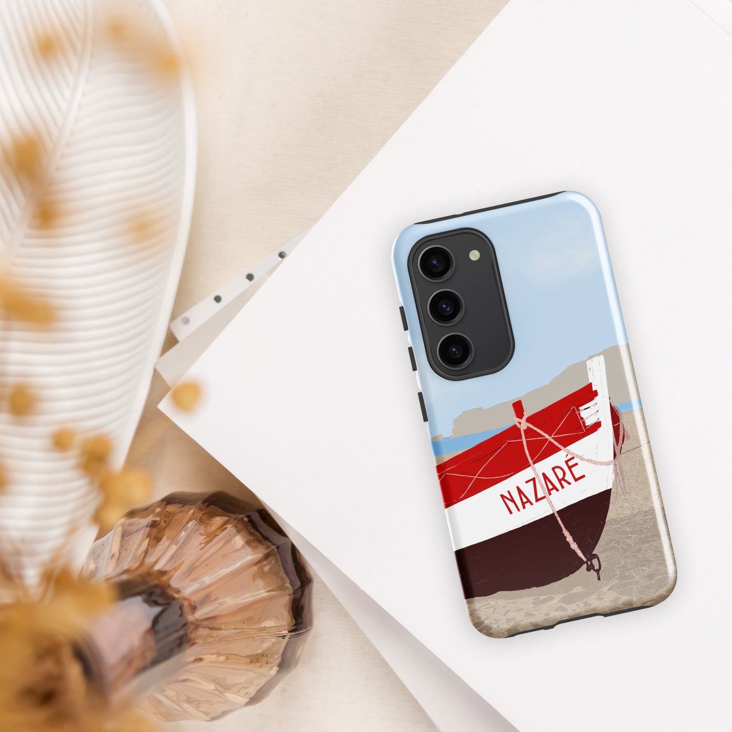 Coque Samsung rigide double protection "Nazaré"