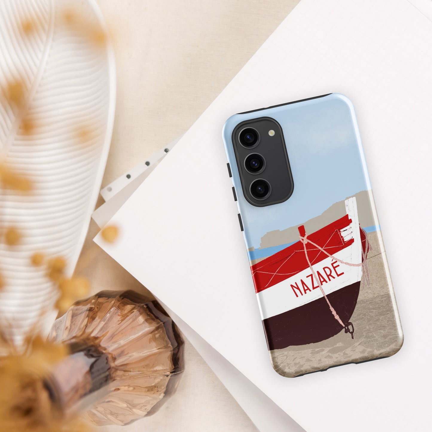 Coque Samsung rigide double protection "Nazaré"