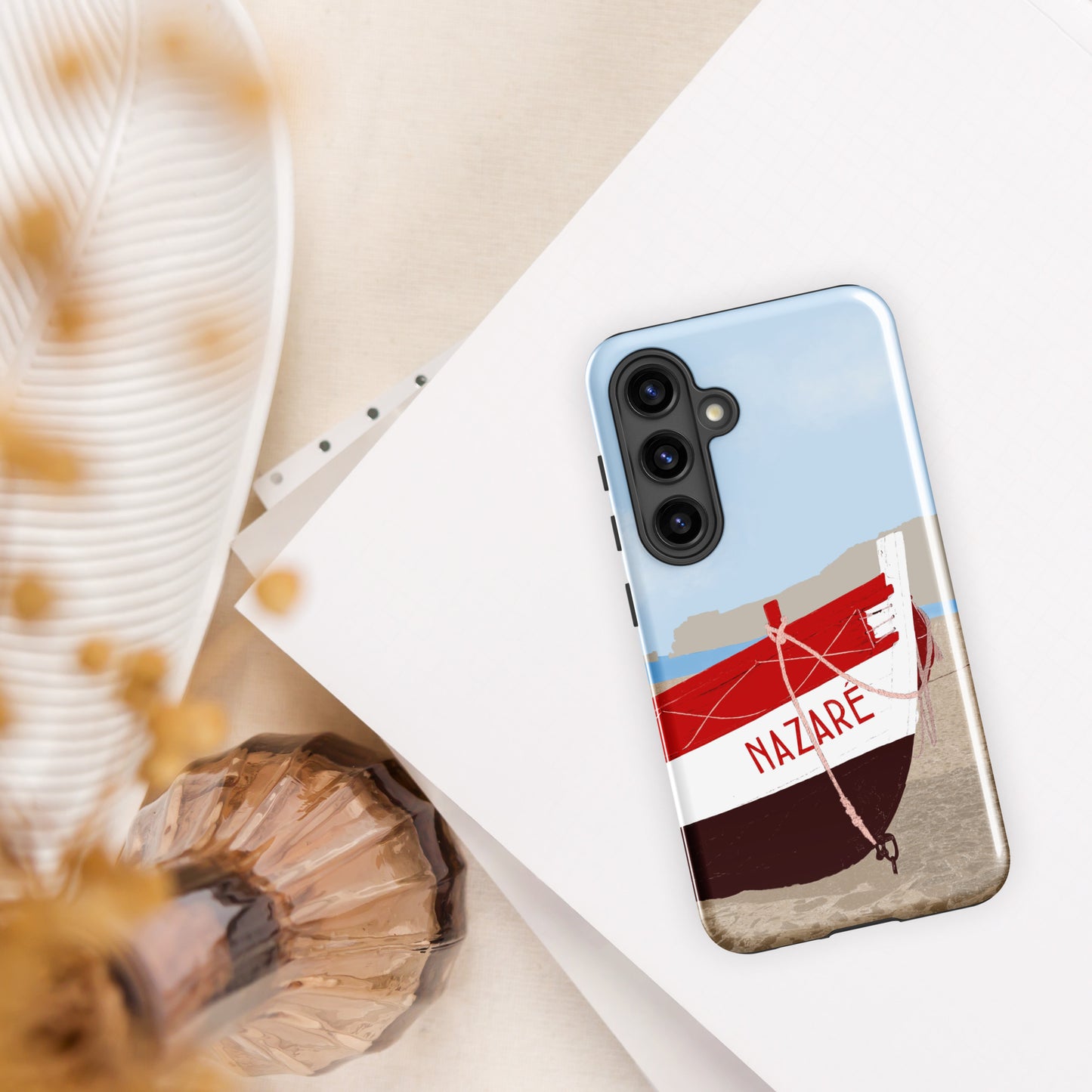 Coque Samsung rigide double protection "Nazaré"