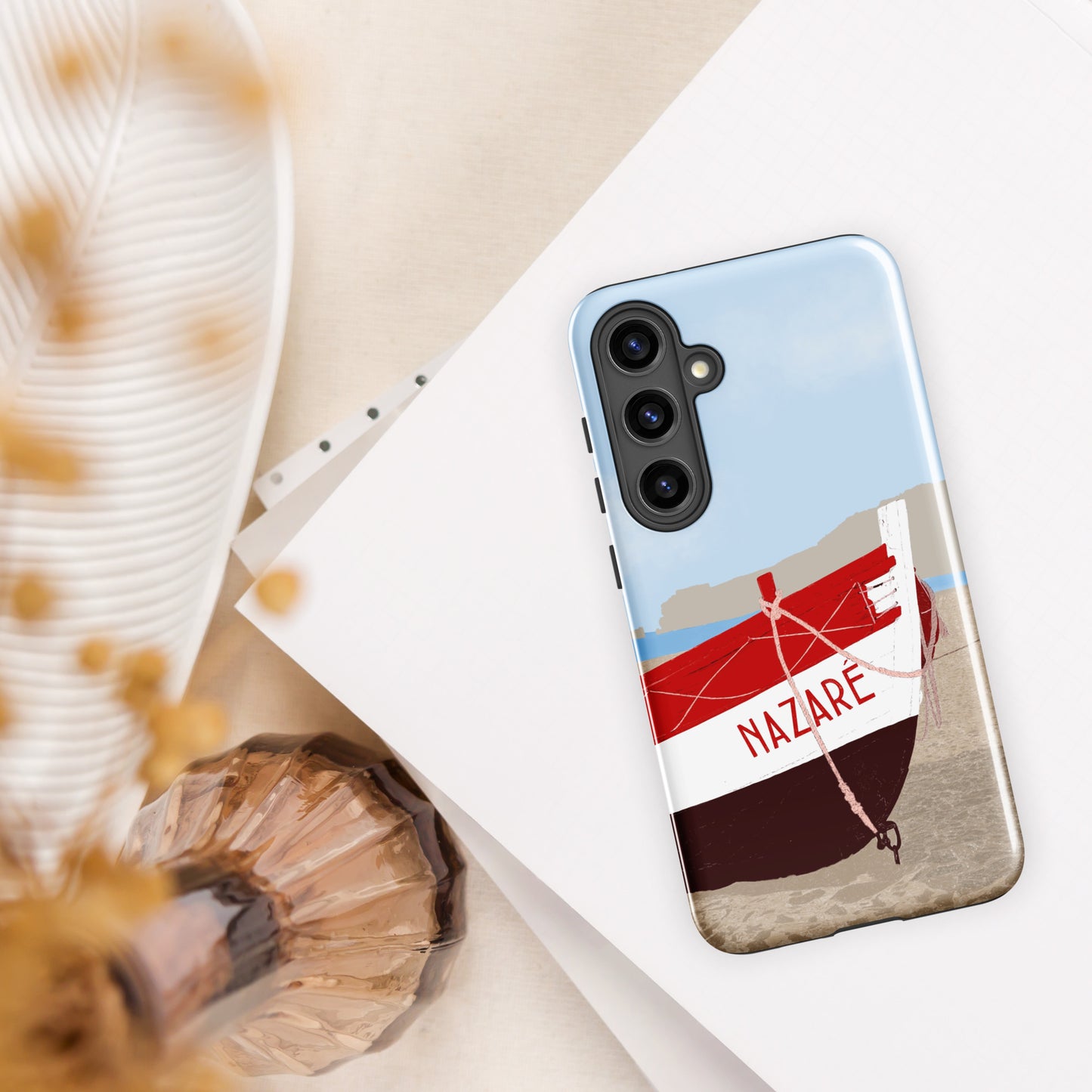 Coque Samsung rigide double protection "Nazaré"