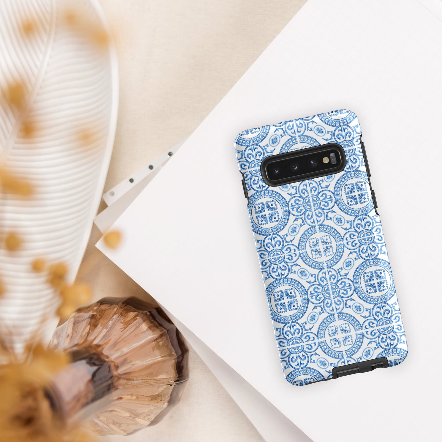 Coque Samsung rigide double protection « Azulejos de Figueira da Foz »