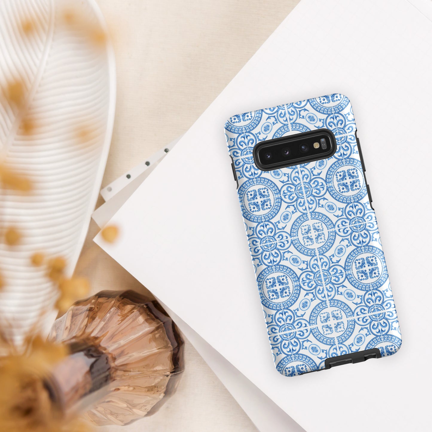 Coque Samsung rigide double protection « Azulejos de Figueira da Foz »