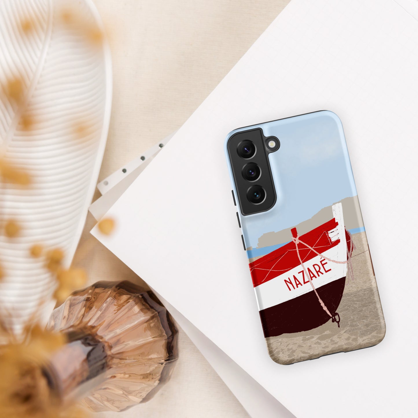 Coque Samsung rigide double protection "Nazaré"