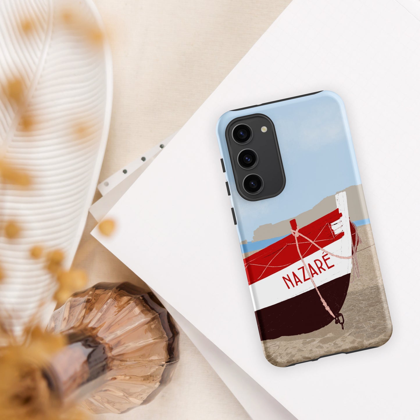 Coque Samsung rigide double protection "Nazaré"