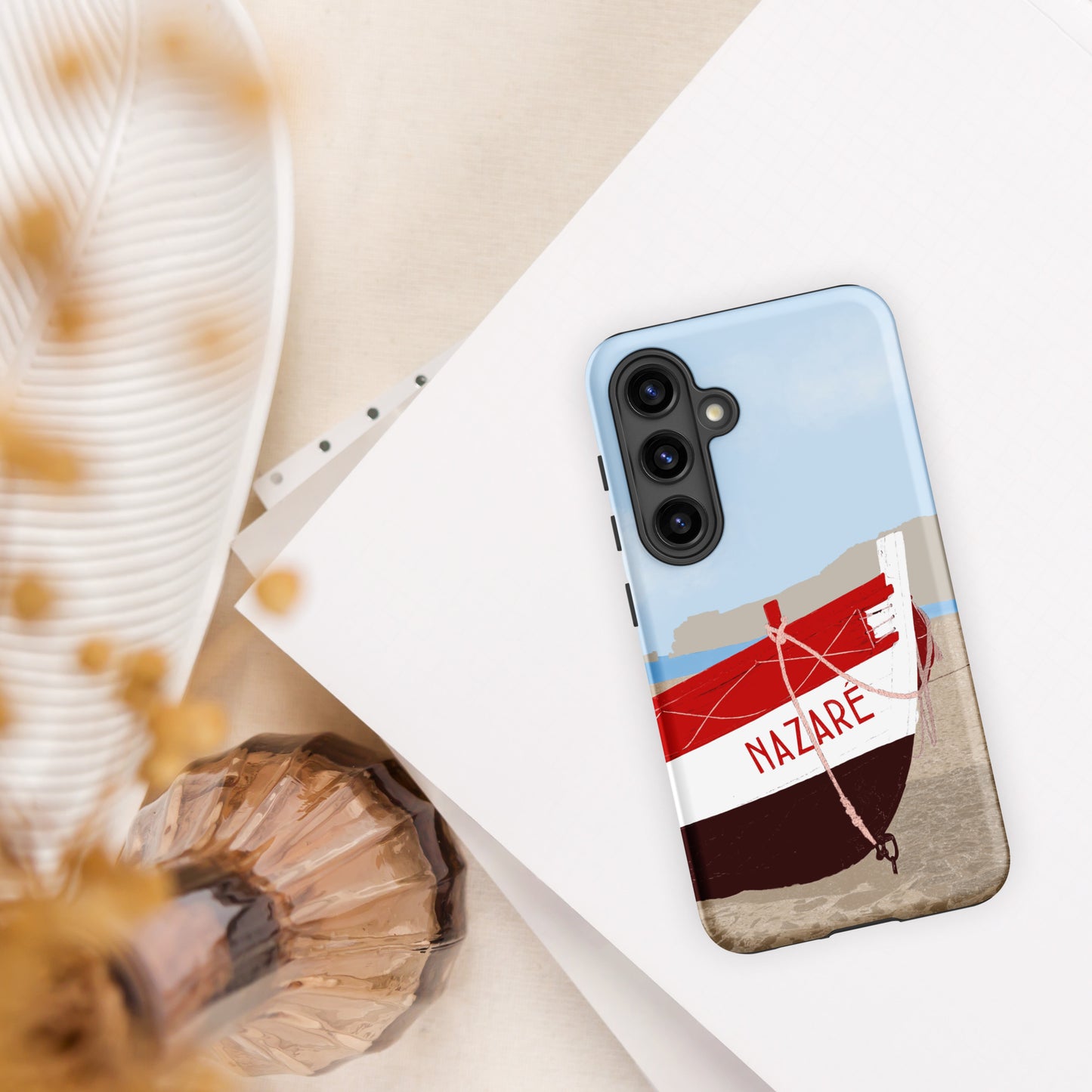 Coque Samsung rigide double protection "Nazaré"