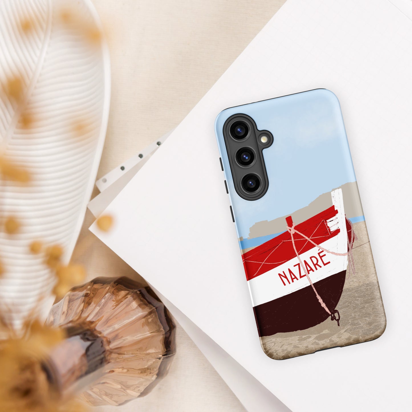 Coque Samsung rigide double protection "Nazaré"