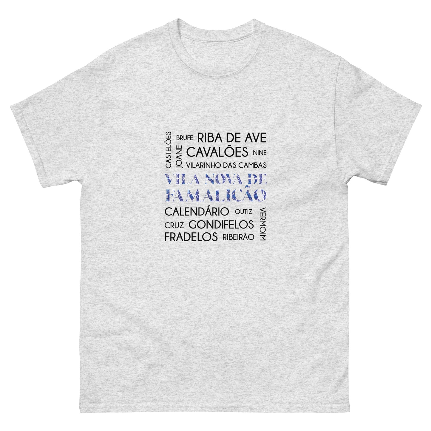 T-shirt “Vila Nova de Famalicão e freguesias”