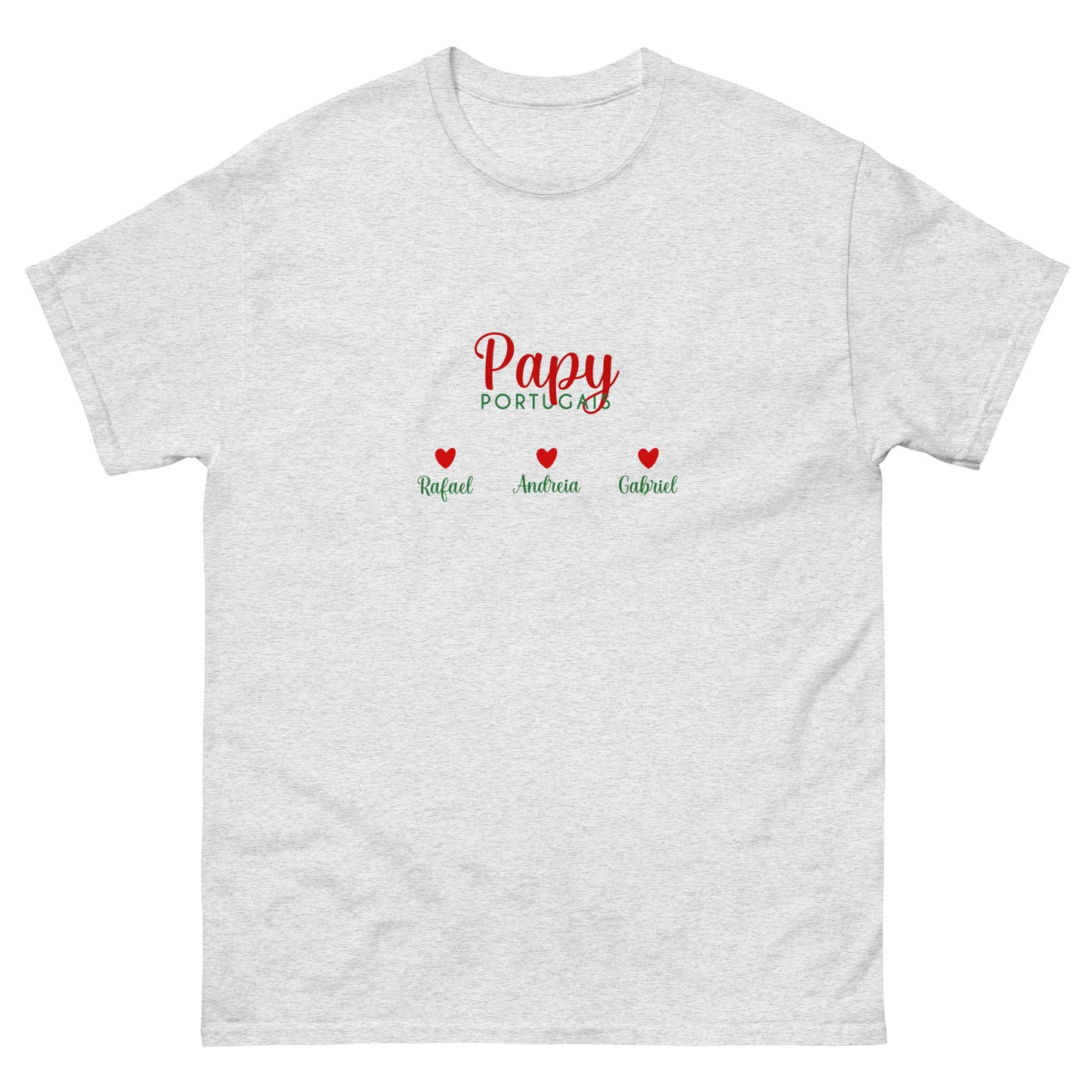 T-shirt « Papy portugais » personnalisable