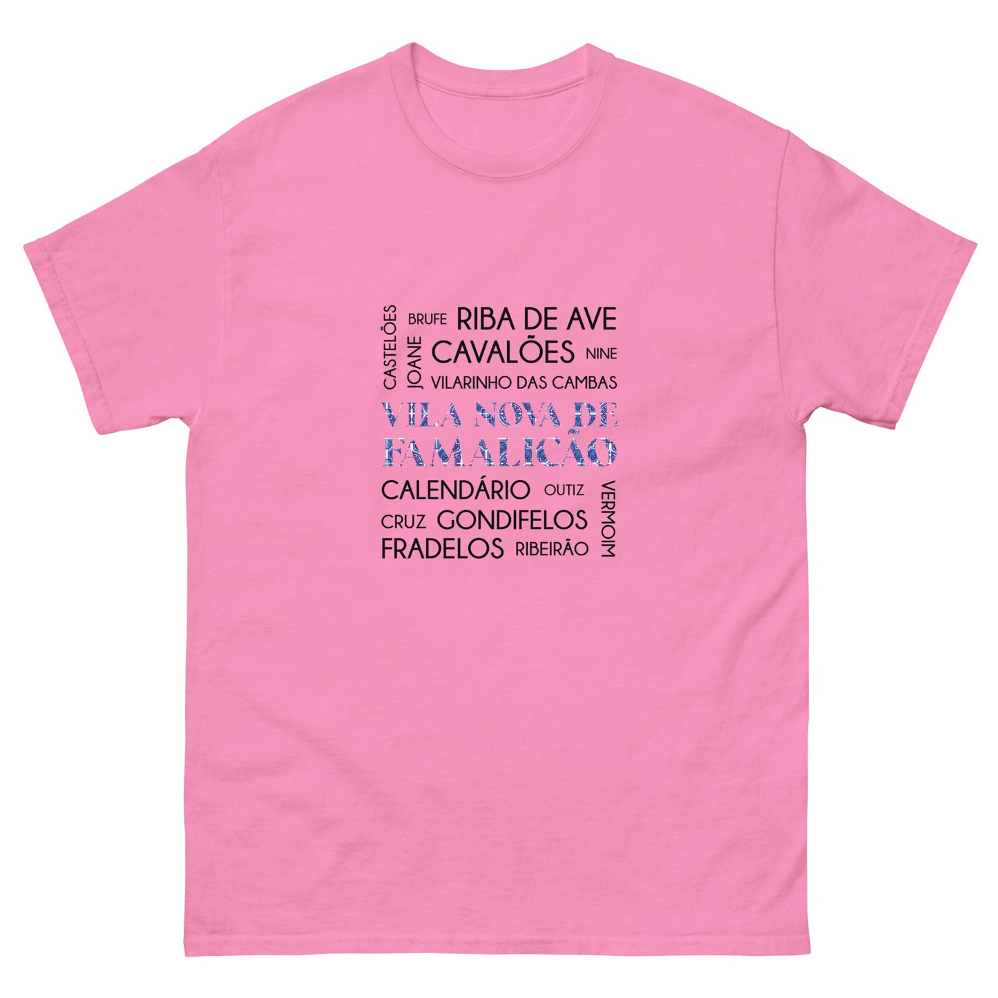 T-shirt “Vila Nova de Famalicão e freguesias”