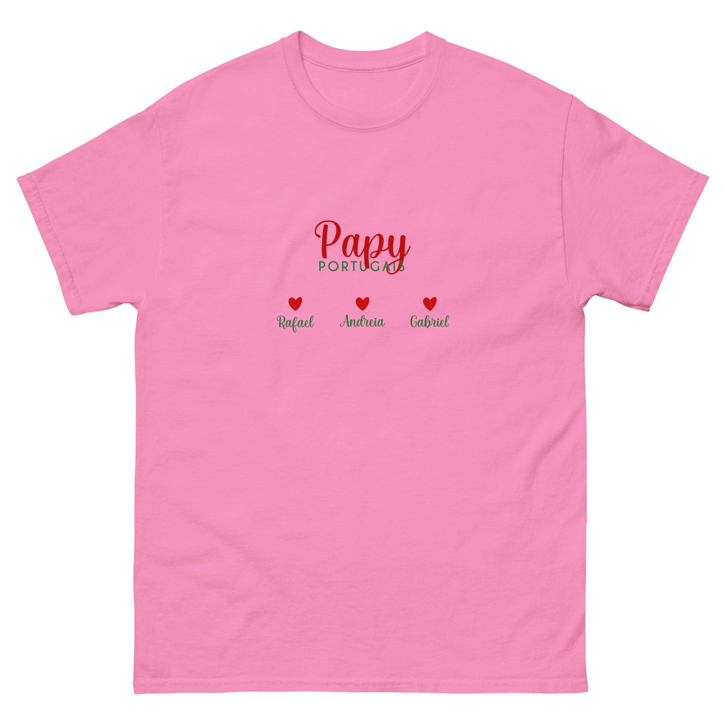 T-shirt « Papy portugais » personnalisable