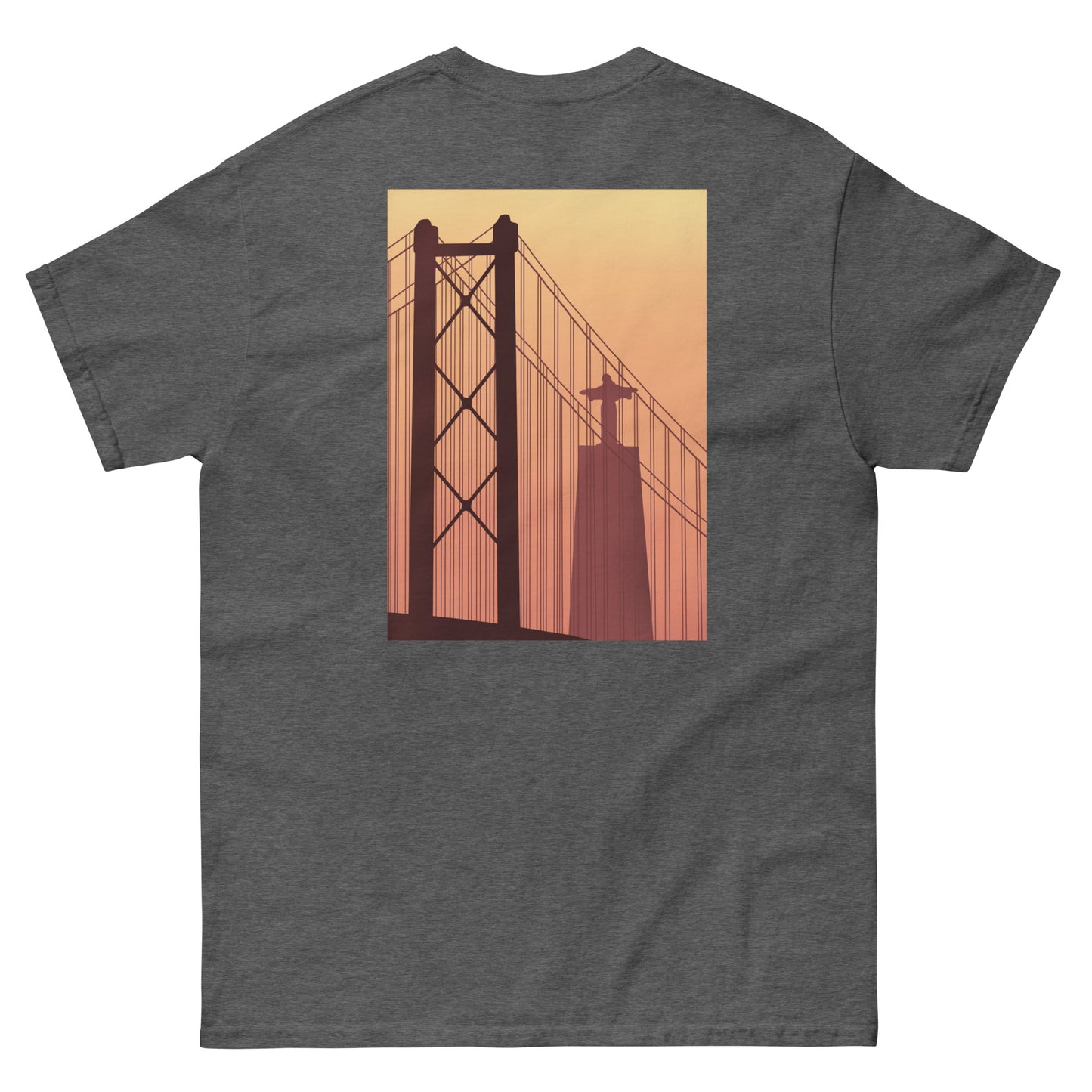 T-shirt « Coucher de soleil à Lisbonne »