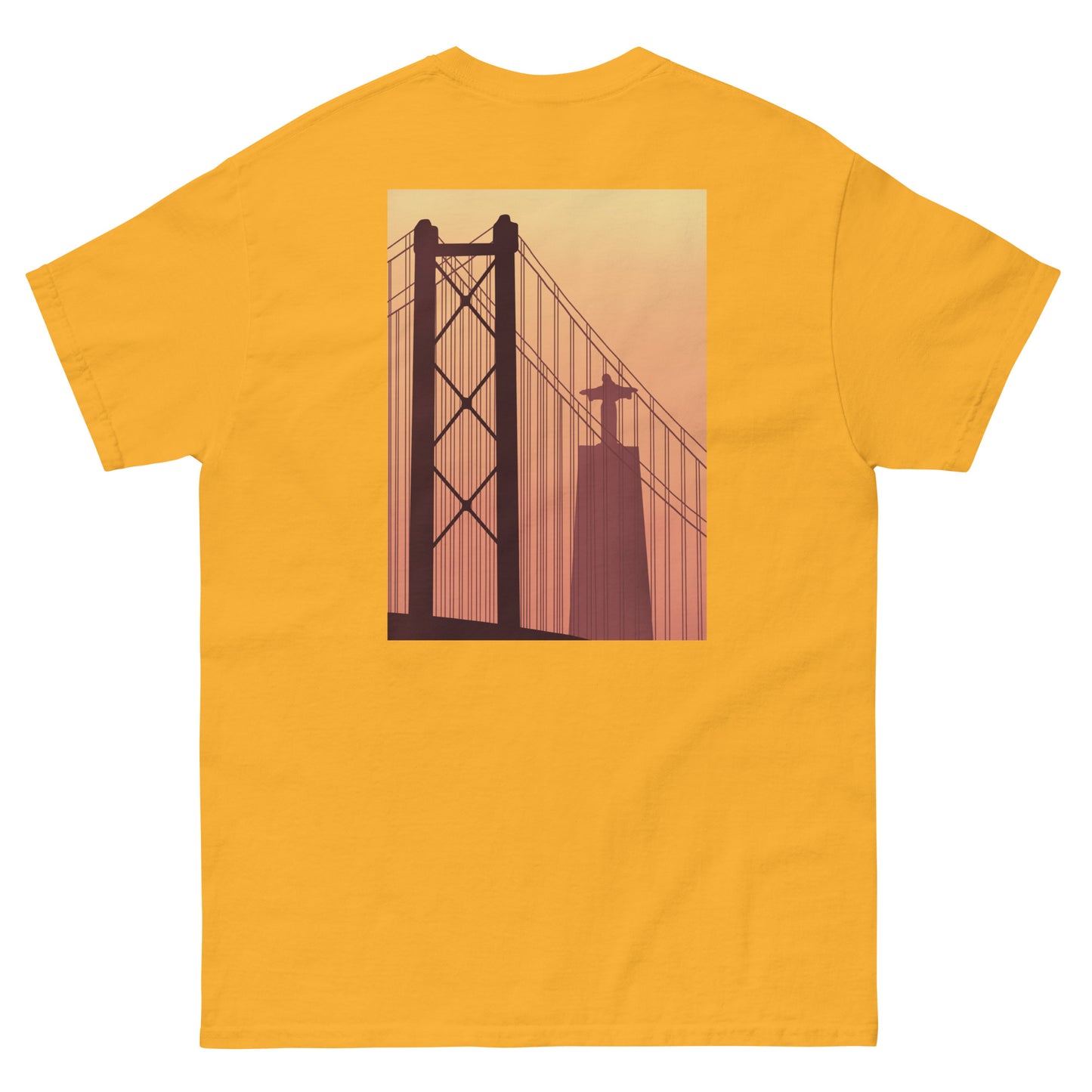 T-shirt « Coucher de soleil à Lisbonne »