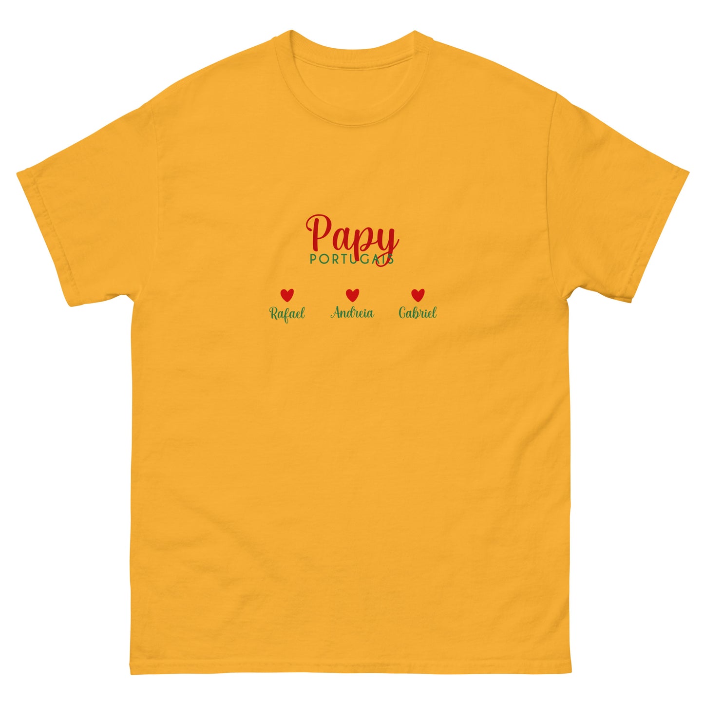 T-shirt « Papy portugais » personnalisable