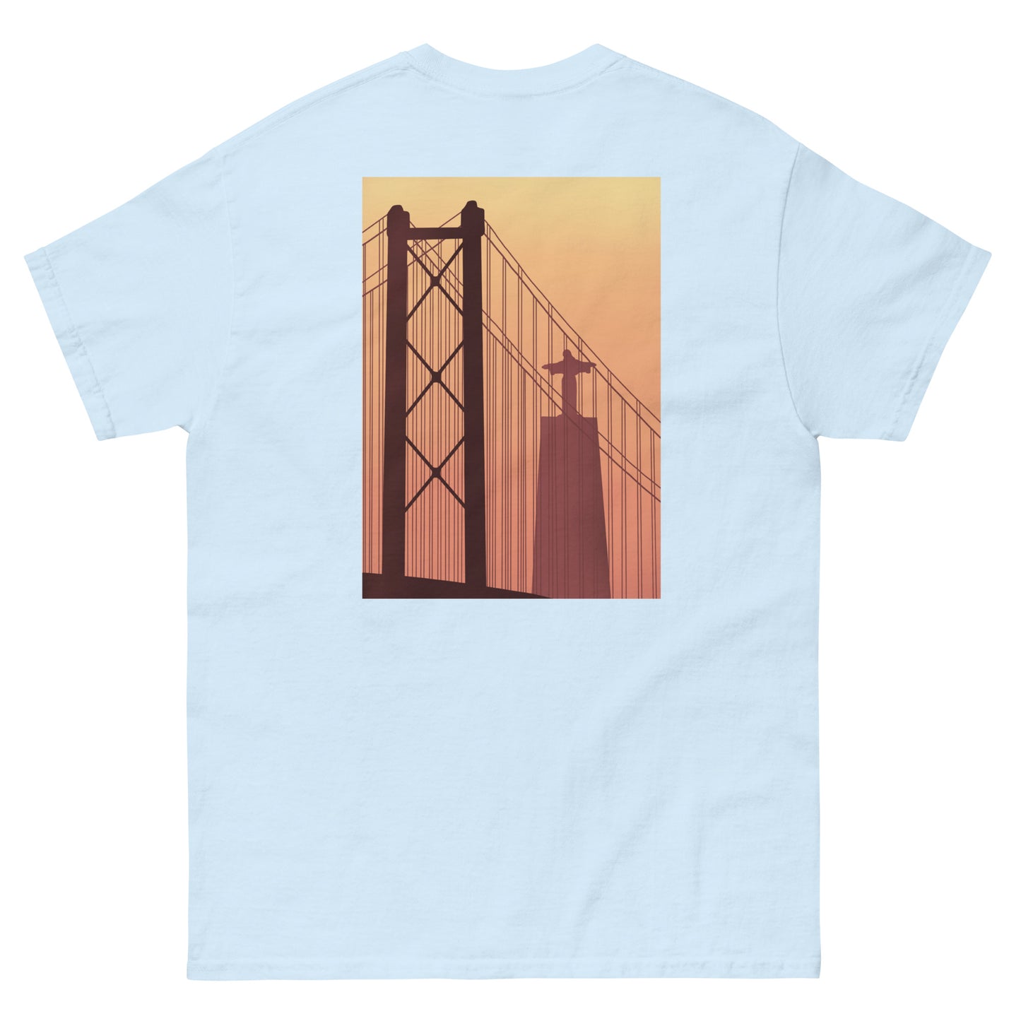 T-shirt « Coucher de soleil à Lisbonne »