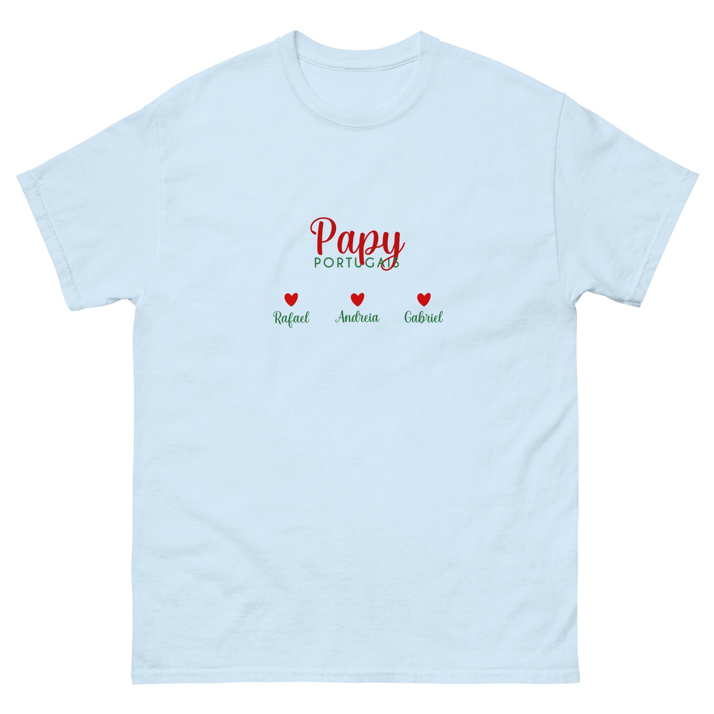 T-shirt « Papy portugais » personnalisable