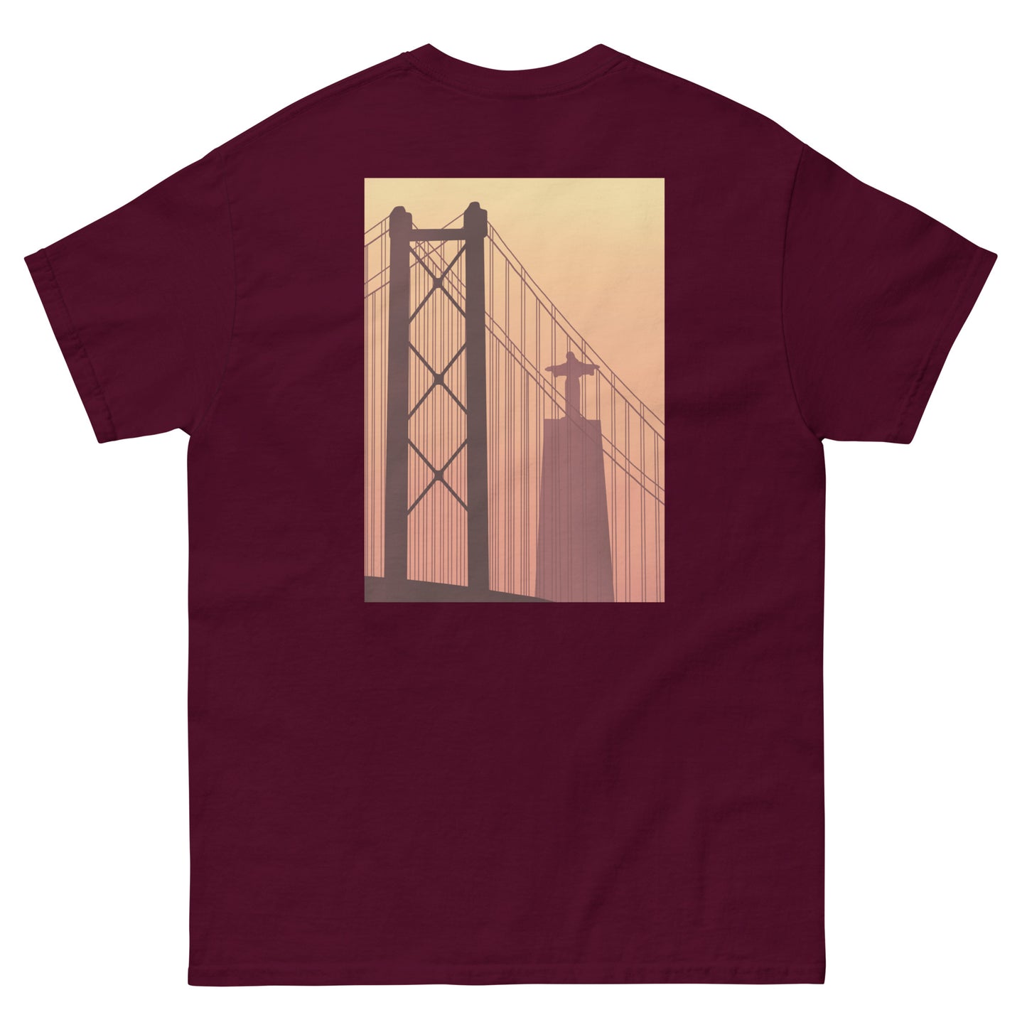 T-shirt « Coucher de soleil à Lisbonne »