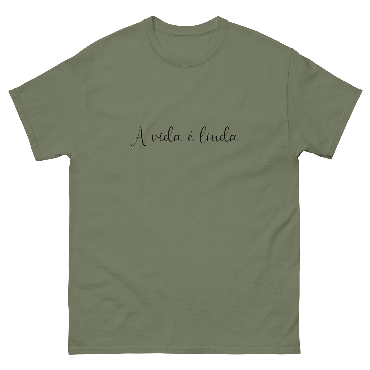 T-shirt « A vida é linda »