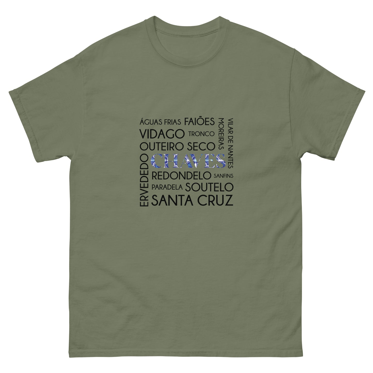 T-shirt « Chaves e freguesias »