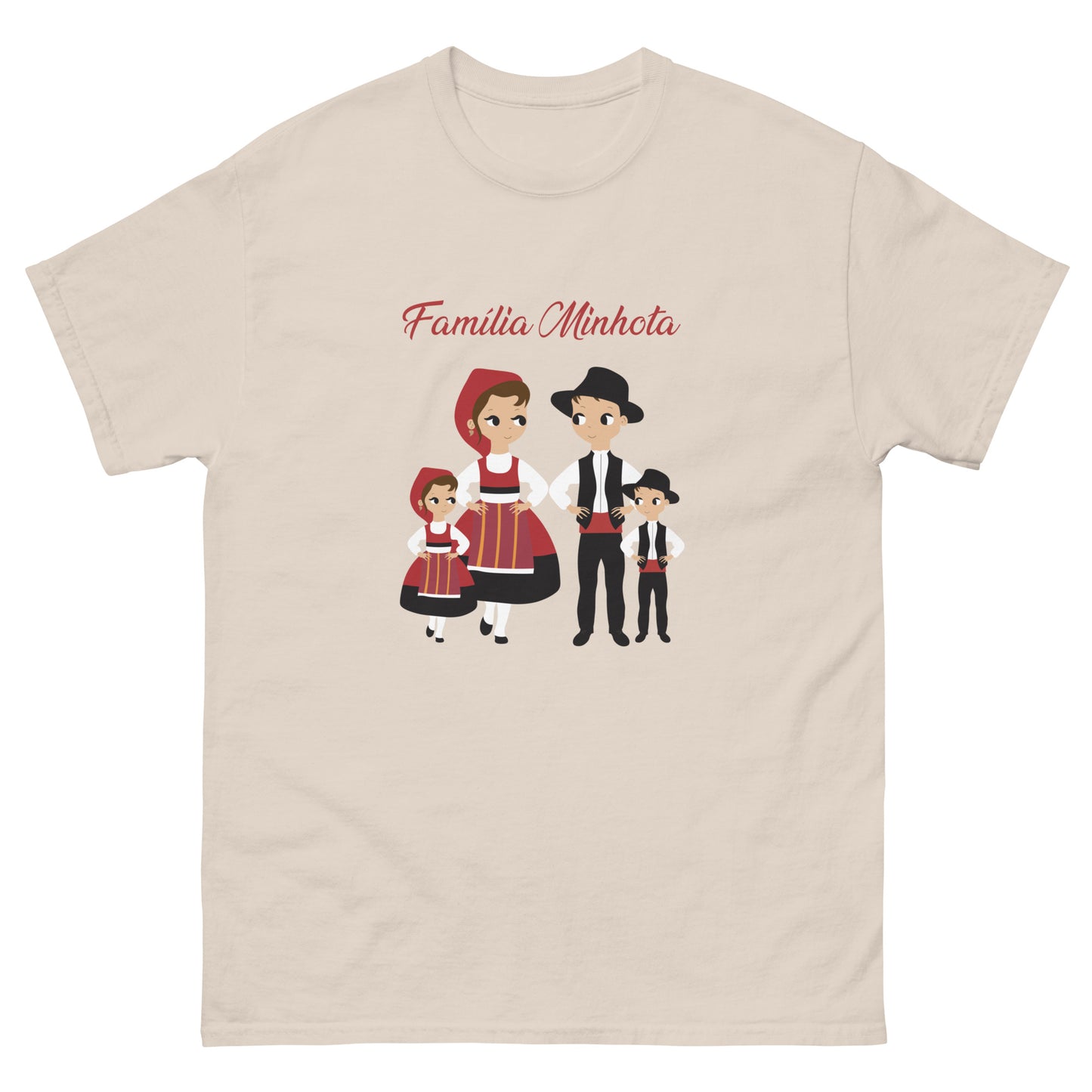 T-shirt « Família Minhota » personnalisable