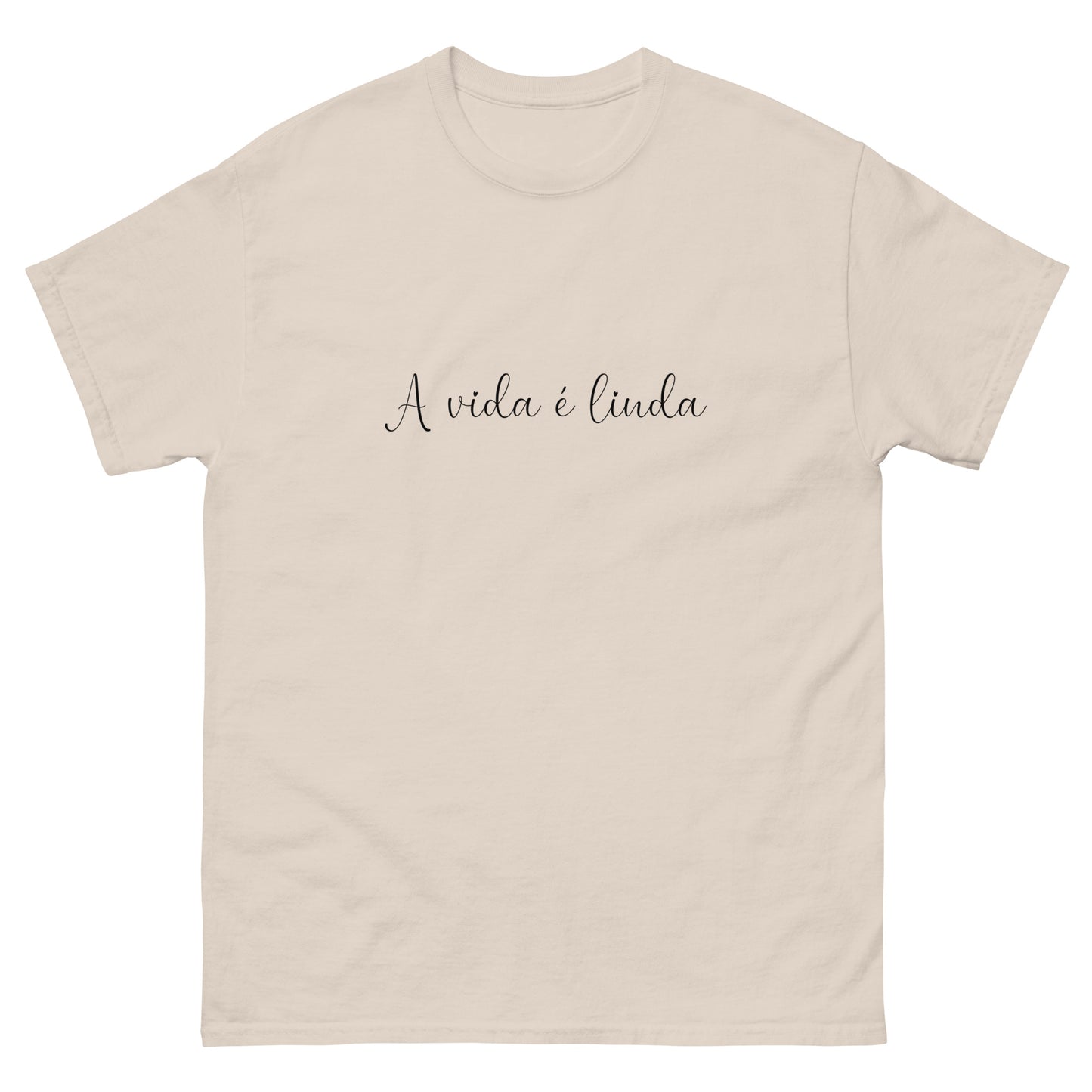 T-shirt « A vida é linda »