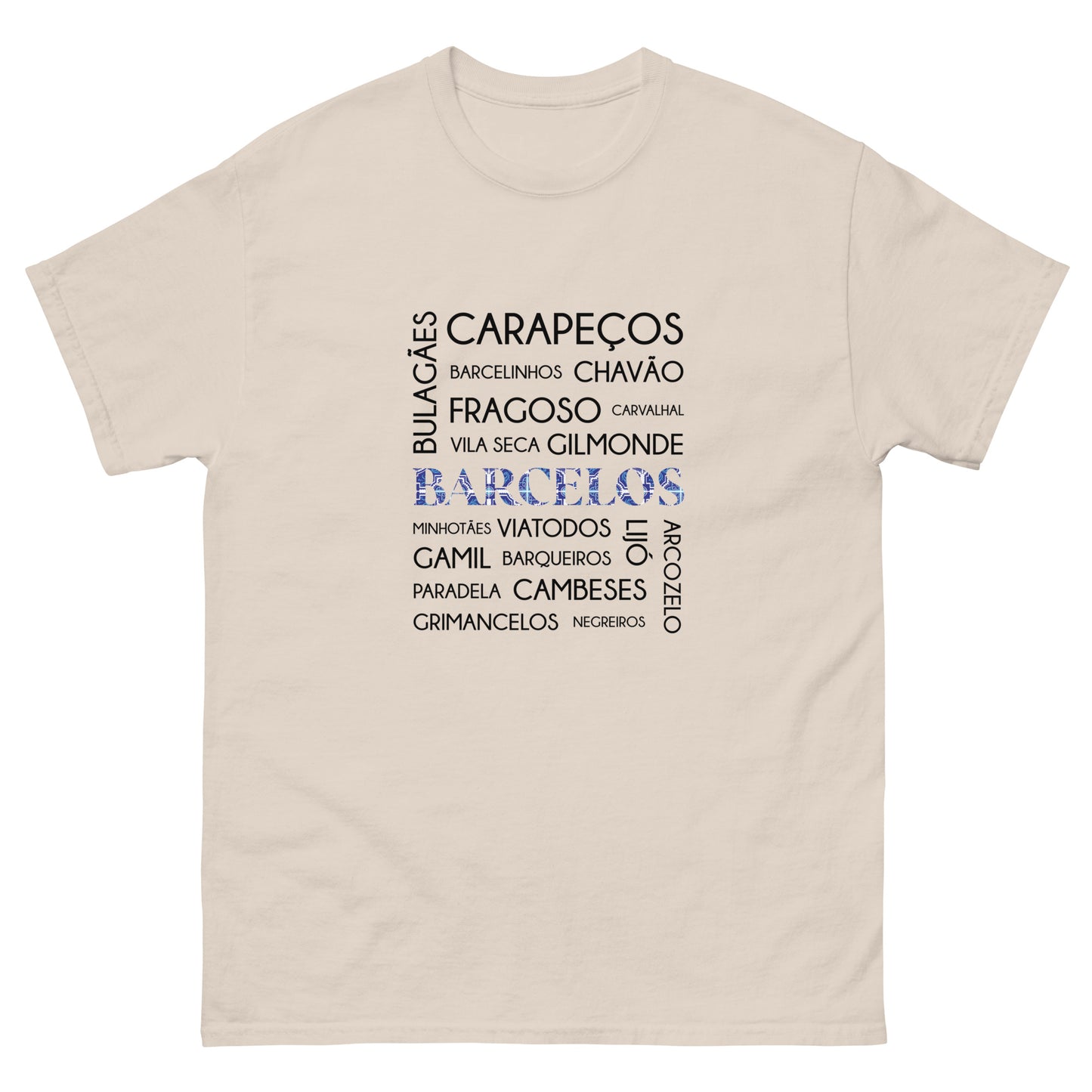 T-shirt « Barcelos e freguesias »