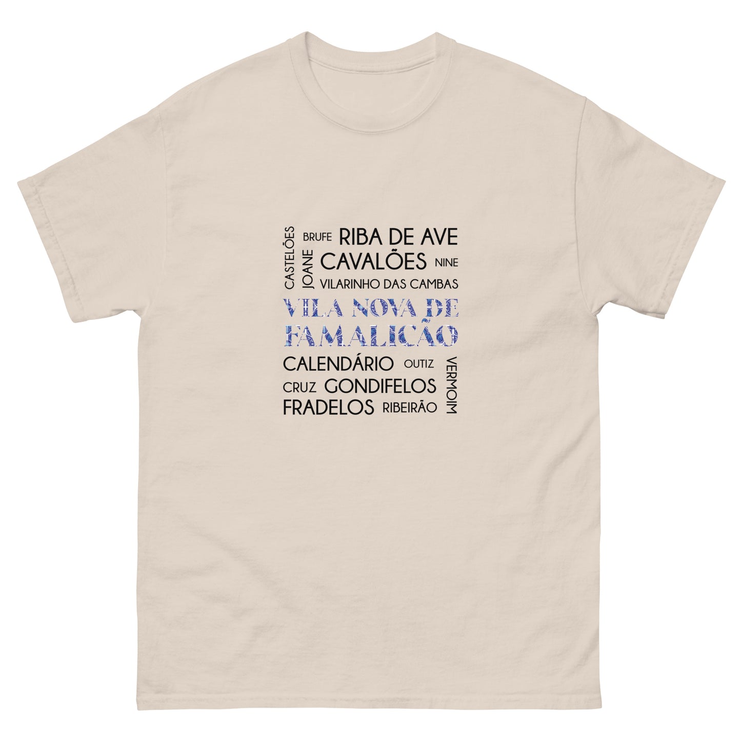 T-shirt “Vila Nova de Famalicão e freguesias”