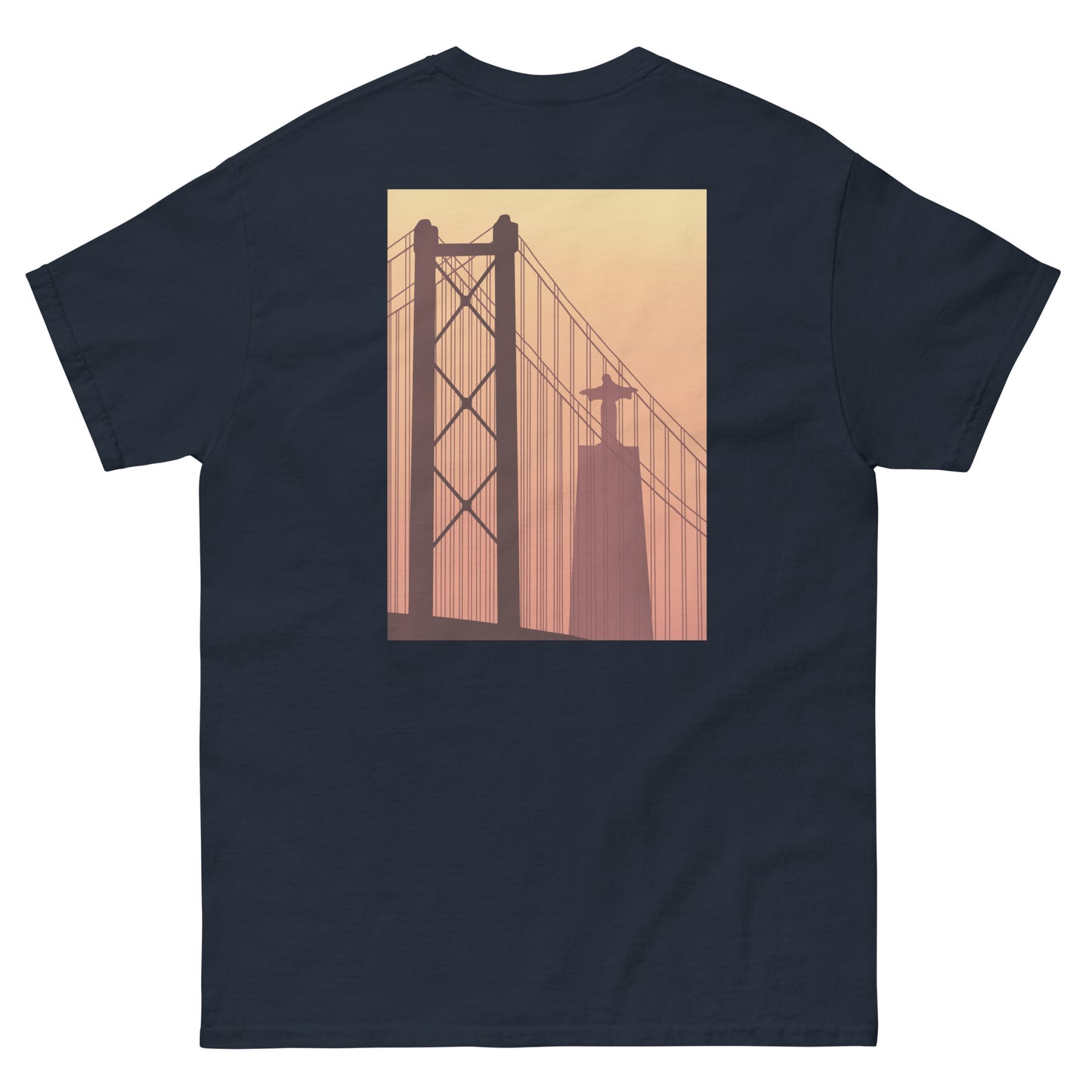 T-shirt « Coucher de soleil à Lisbonne »