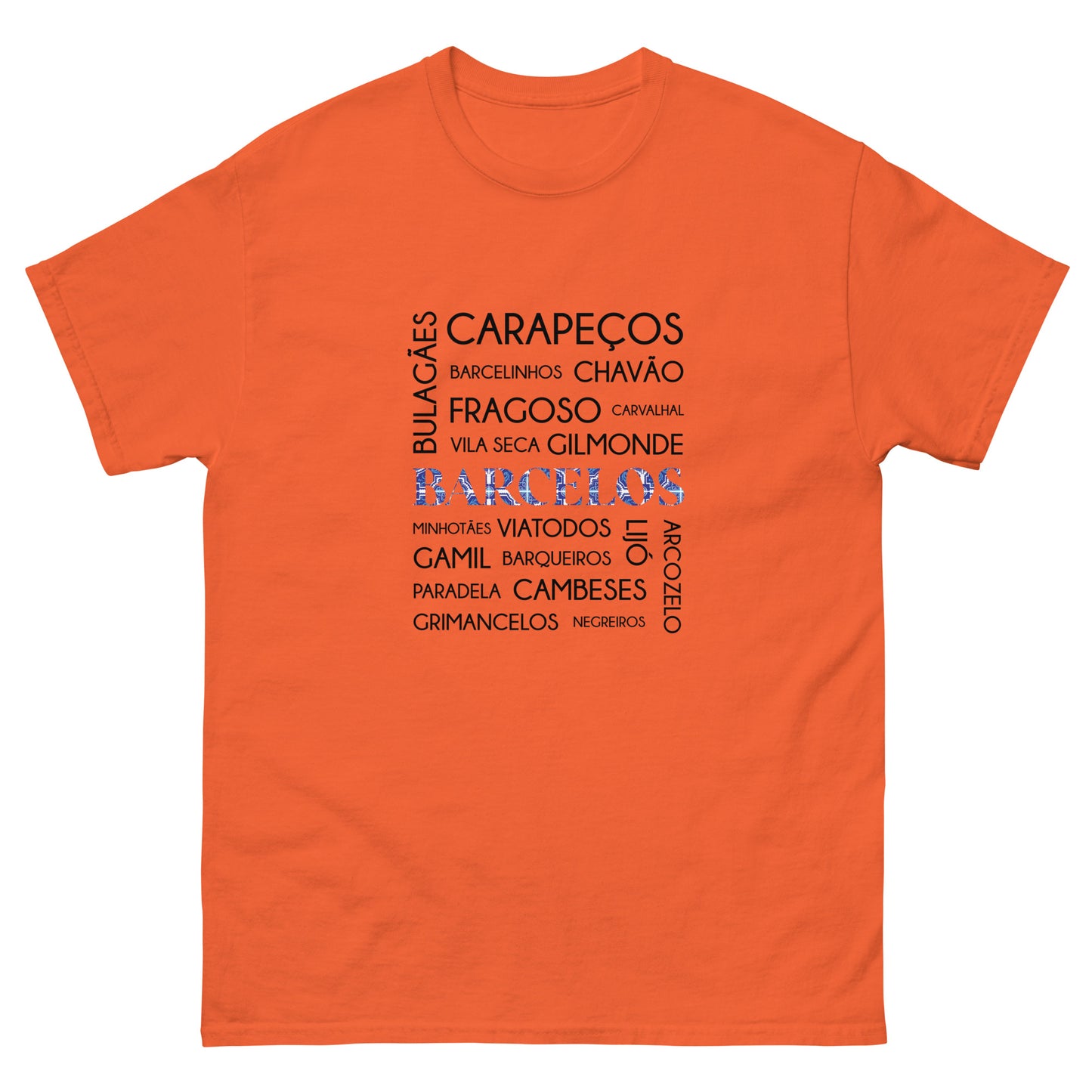 T-shirt « Barcelos e freguesias »