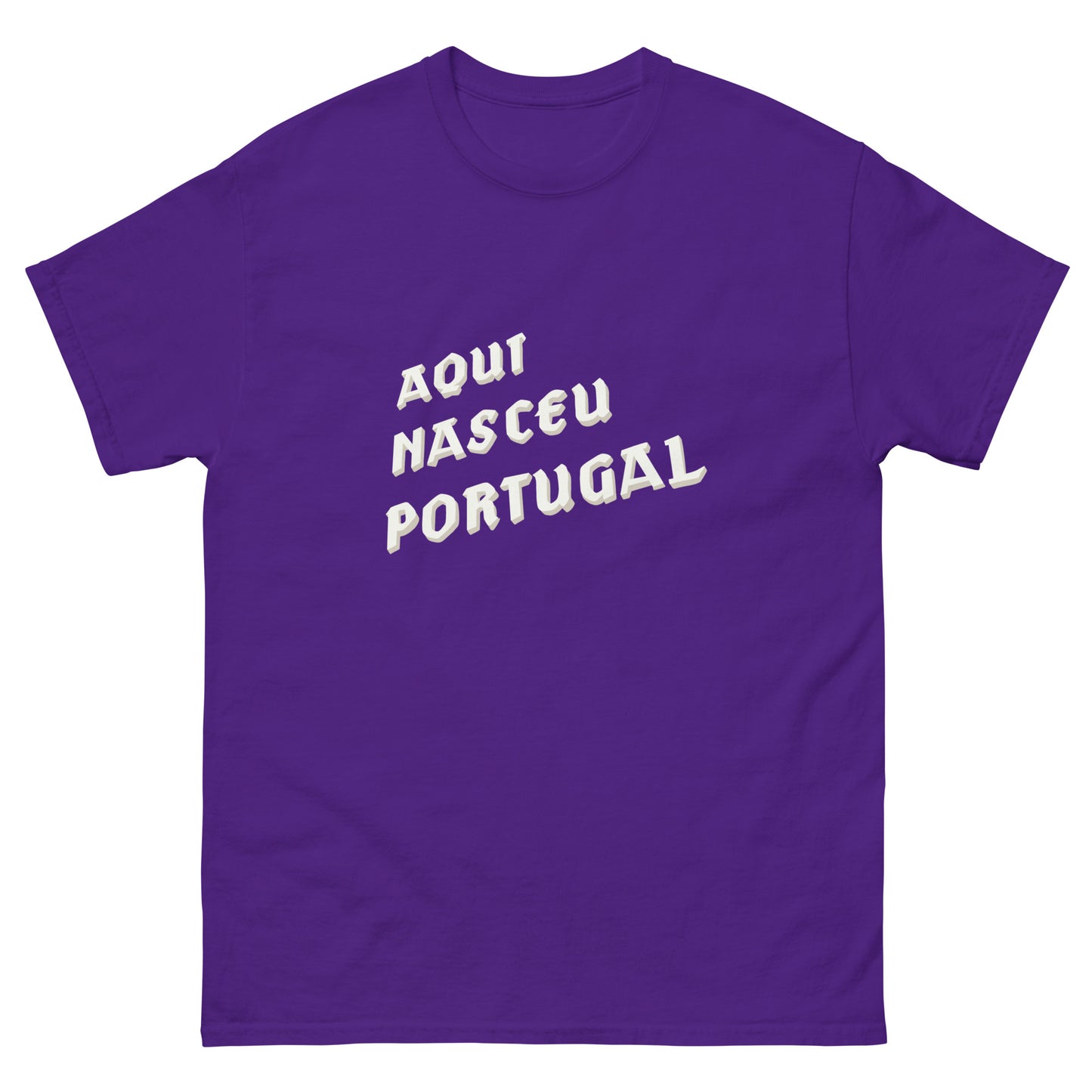 T-shirt « Aqui Nasceu Portugal »