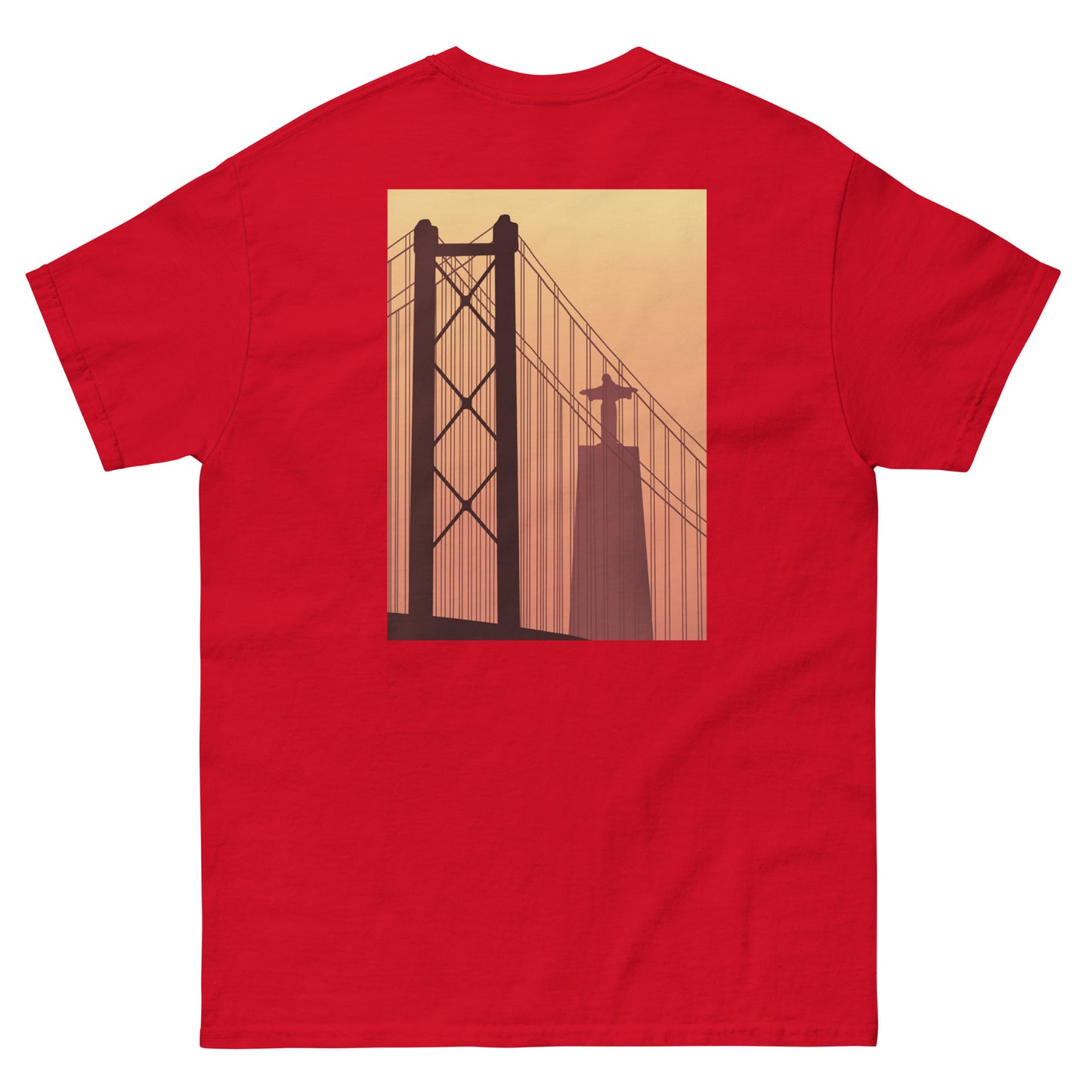 T-shirt « Coucher de soleil à Lisbonne »