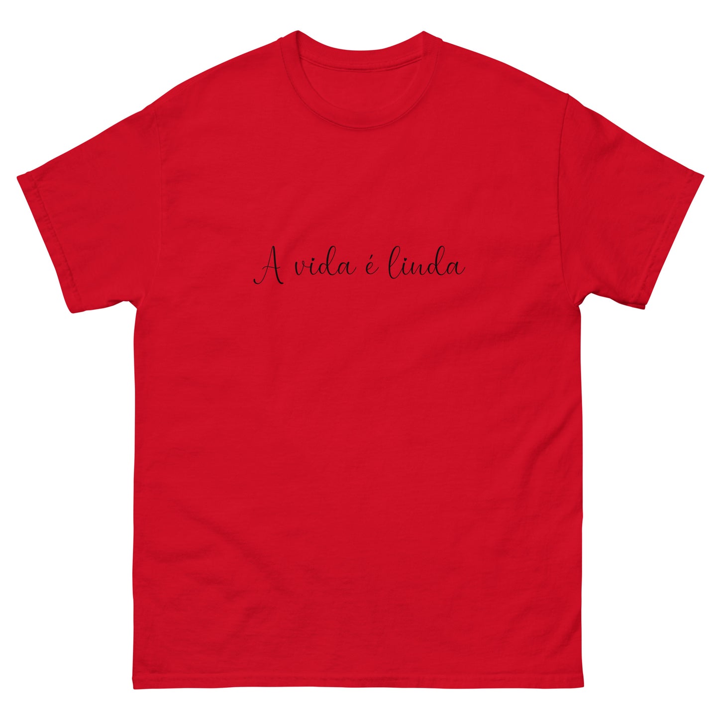 T-shirt « A vida é linda »