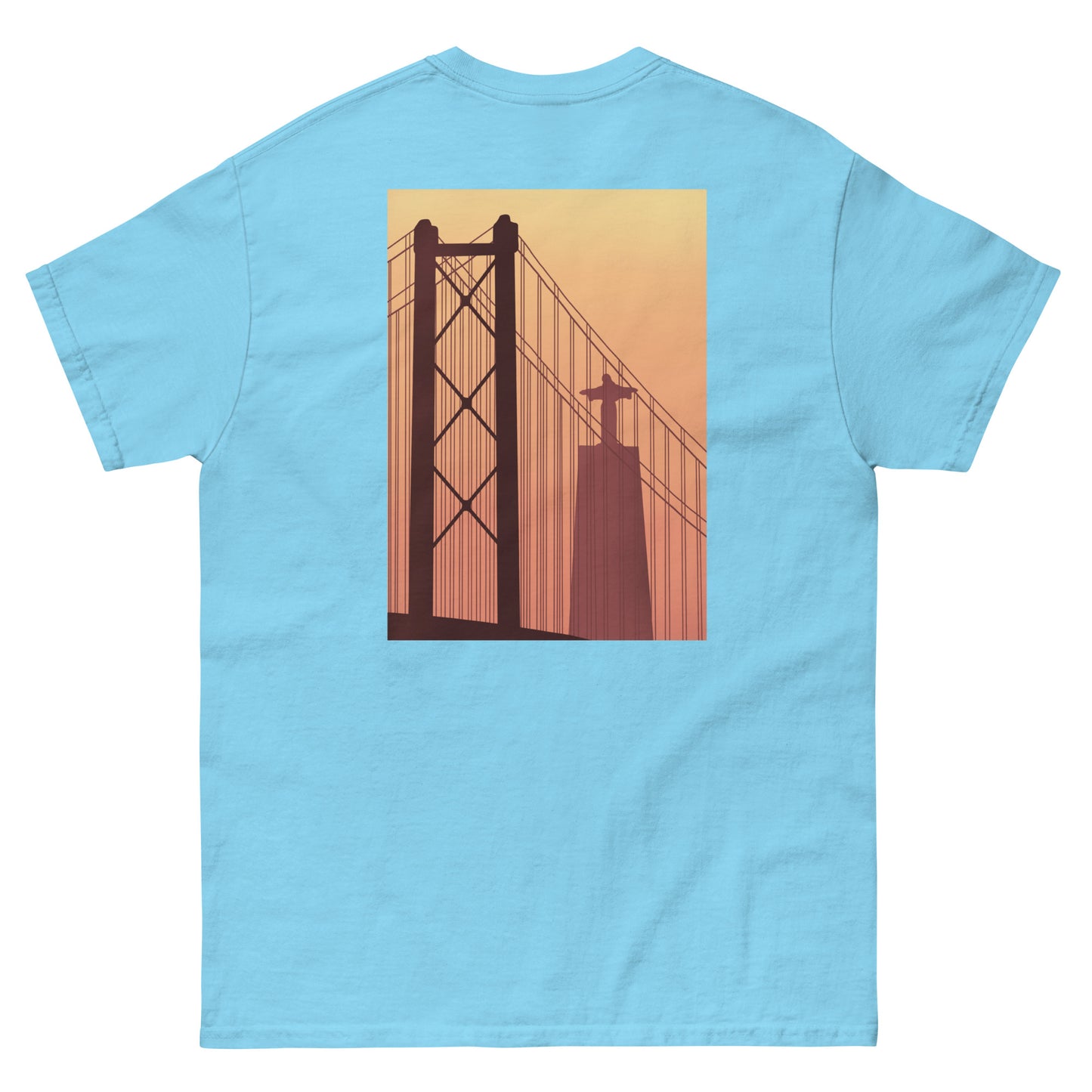 T-shirt « Coucher de soleil à Lisbonne »