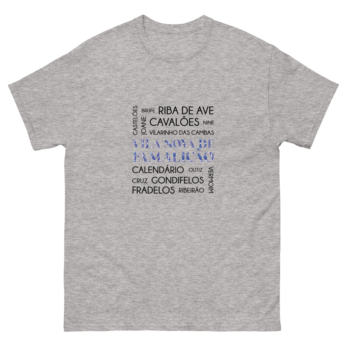 T-shirt “Vila Nova de Famalicão e freguesias”