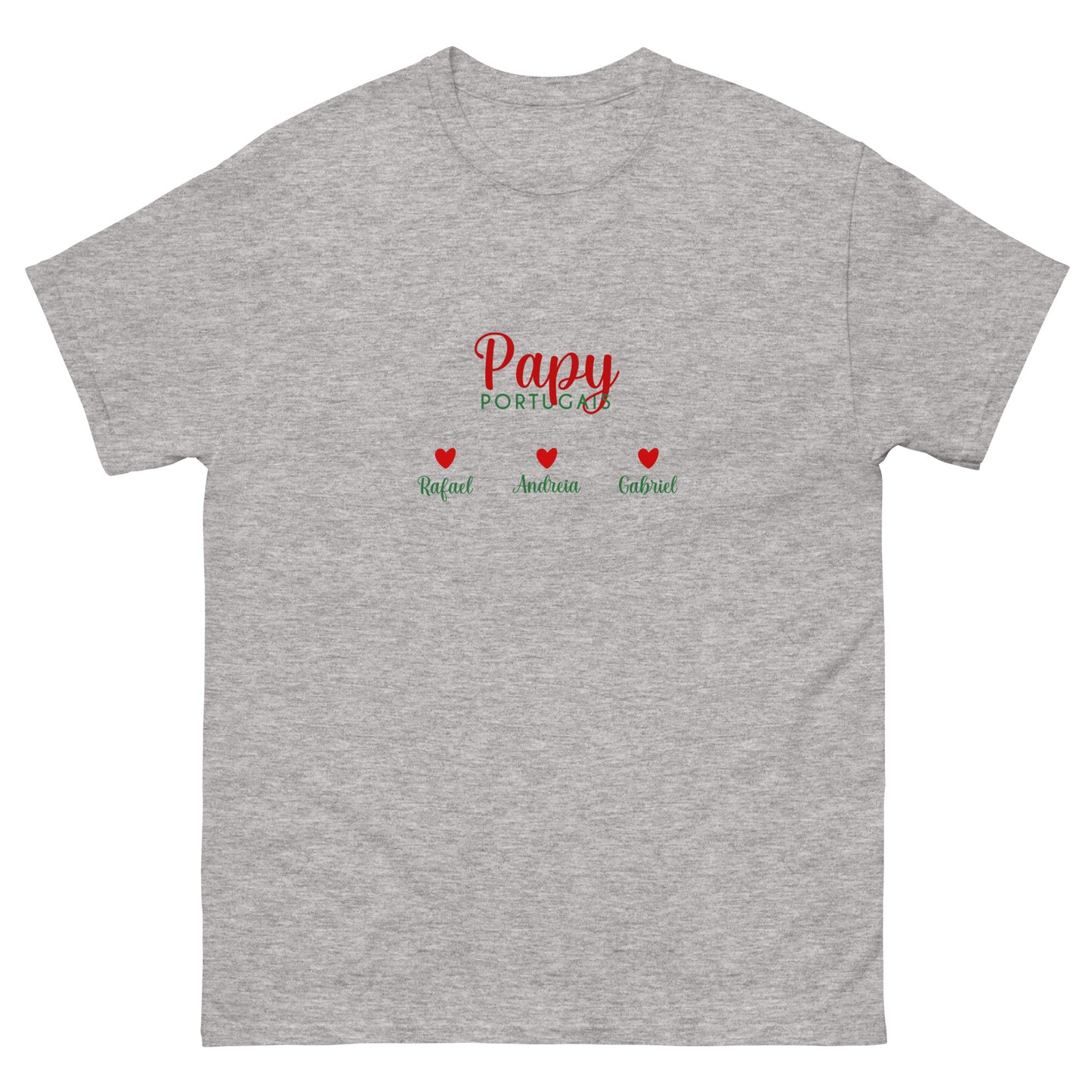 T-shirt « Papy portugais » personnalisable