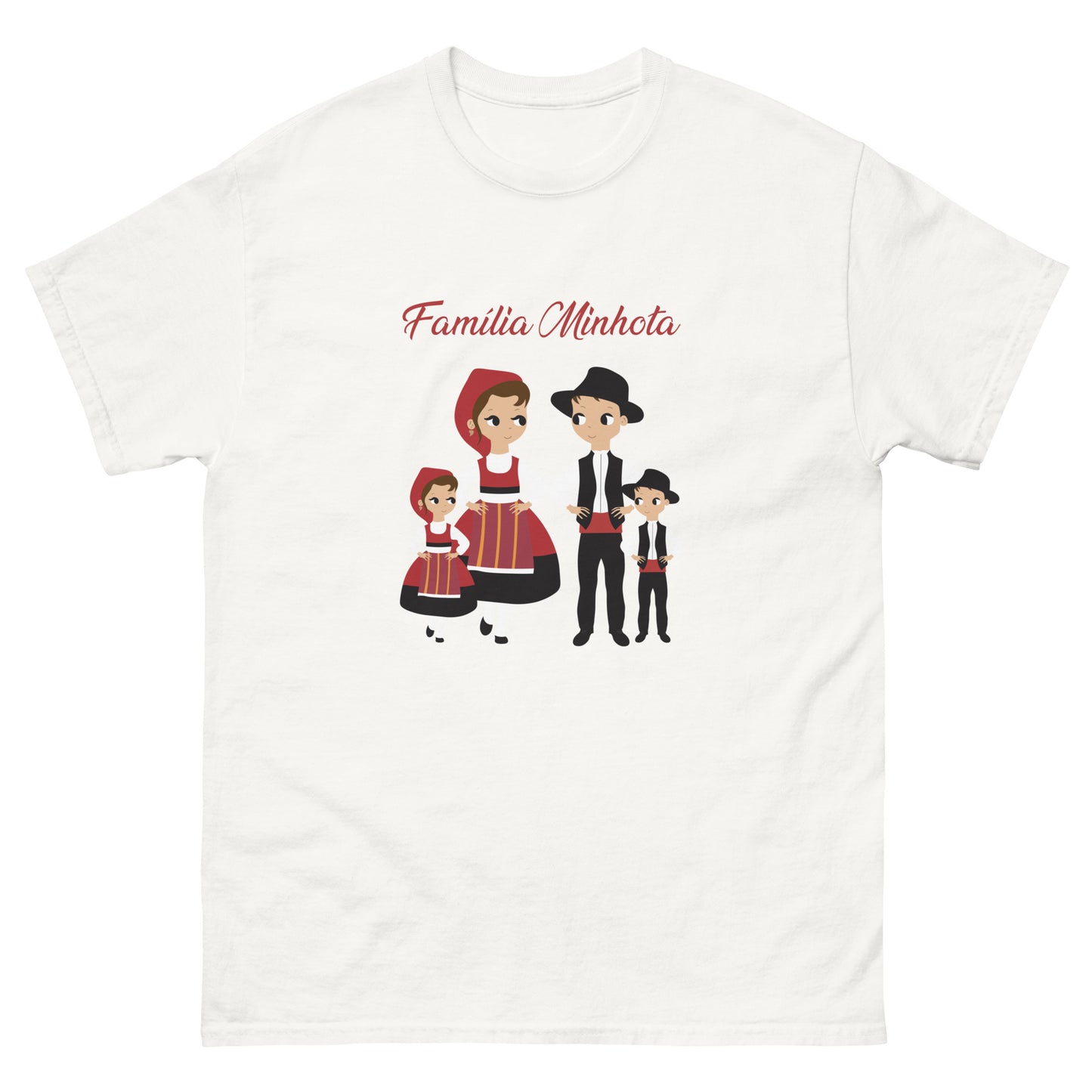 T-shirt « Família Minhota » personnalisable